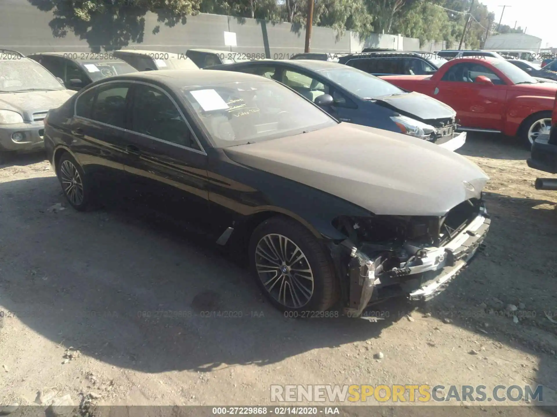 1 Photograph of a damaged car WBAJA9C55KB398971 BMW 530E 2019