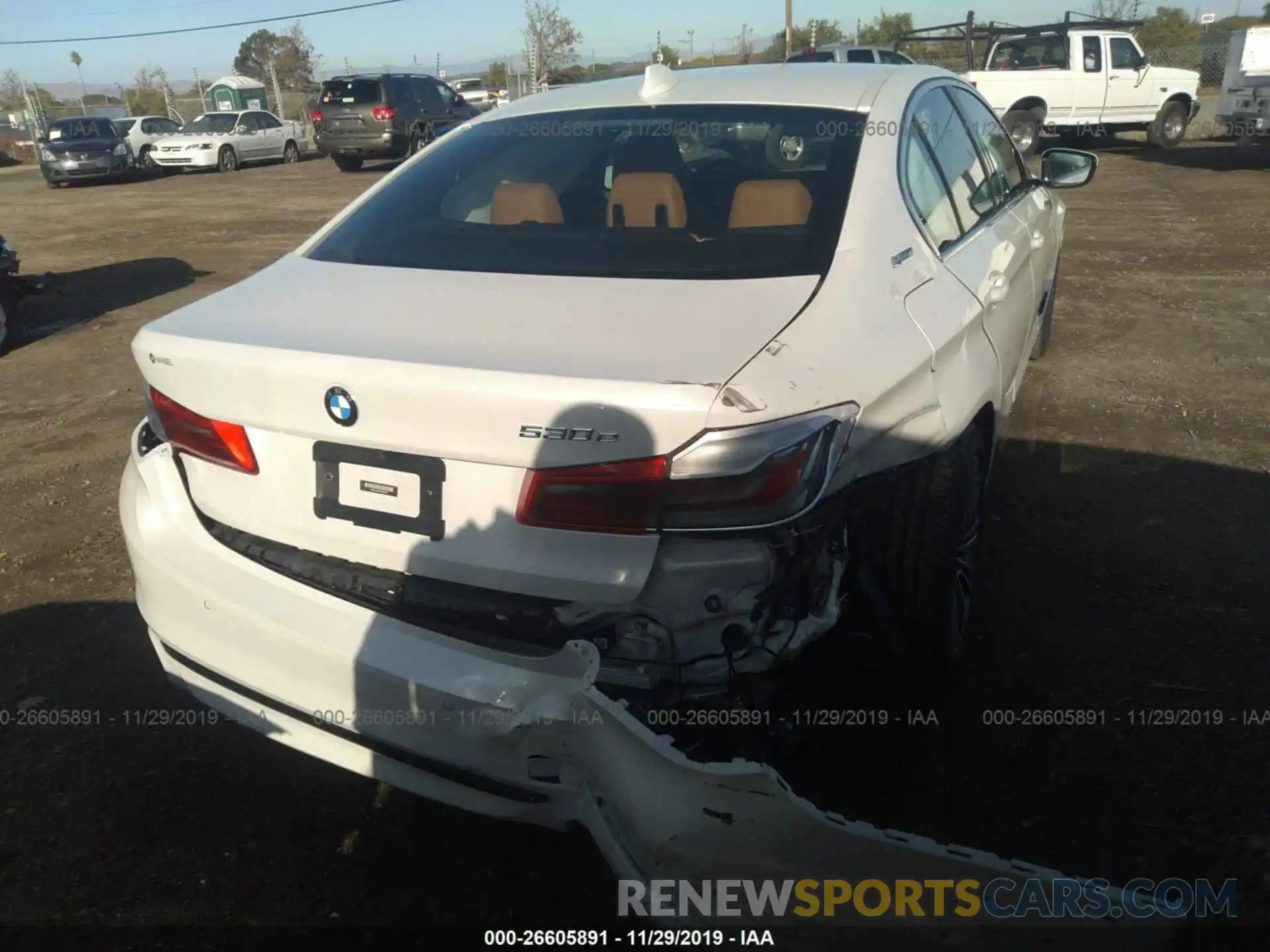 4 Photograph of a damaged car WBAJA9C57KB398664 BMW 530E 2019