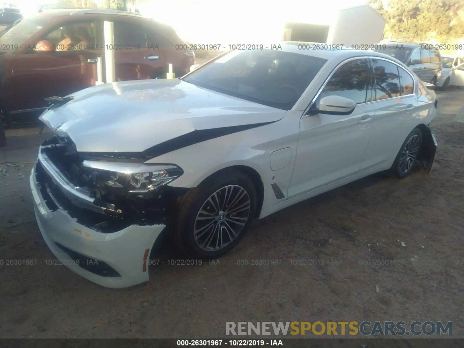 2 Photograph of a damaged car WBAJA9C57KB399278 BMW 530E 2019