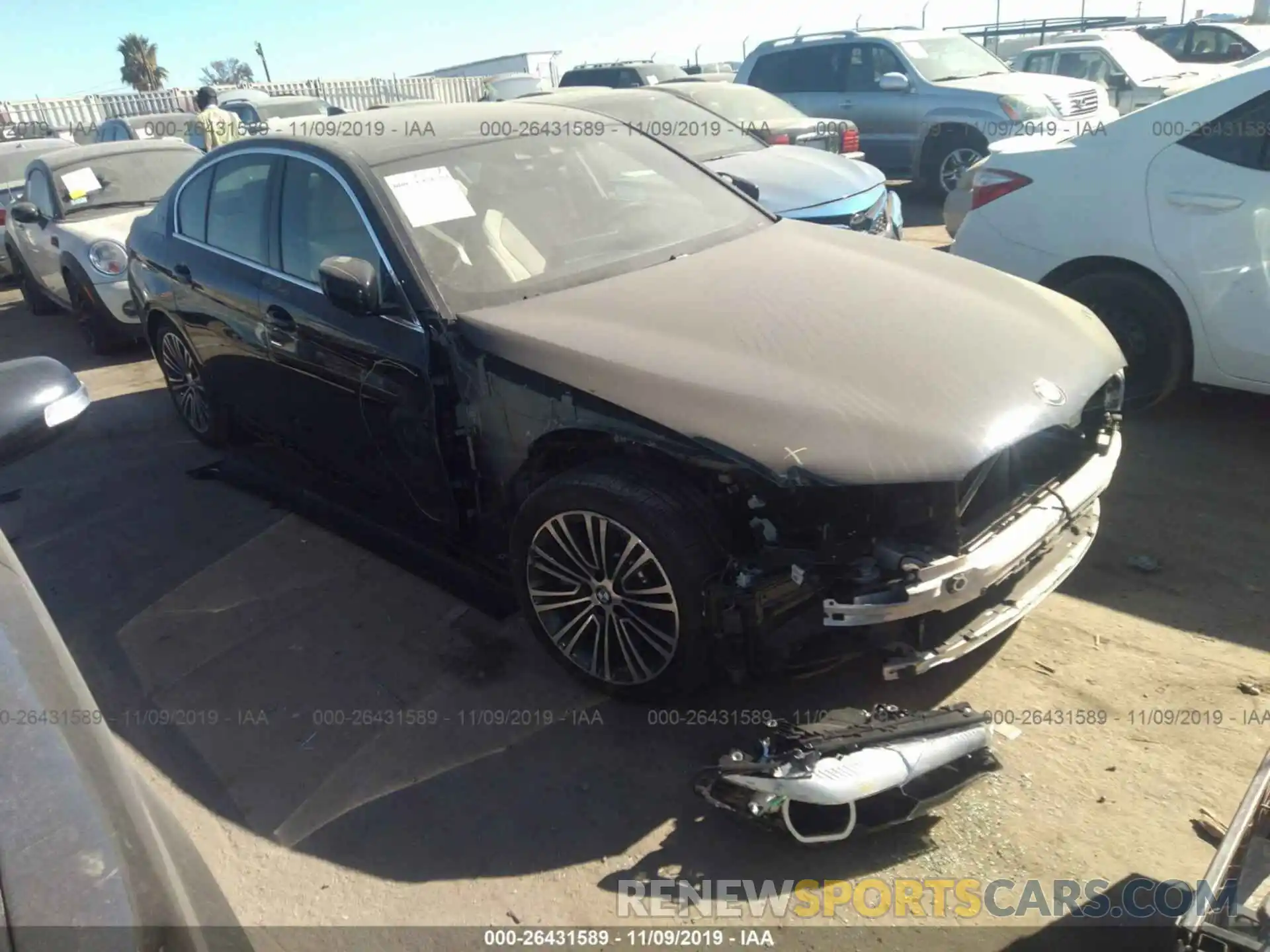 1 Photograph of a damaged car WBAJA9C5XKB388775 BMW 530E 2019