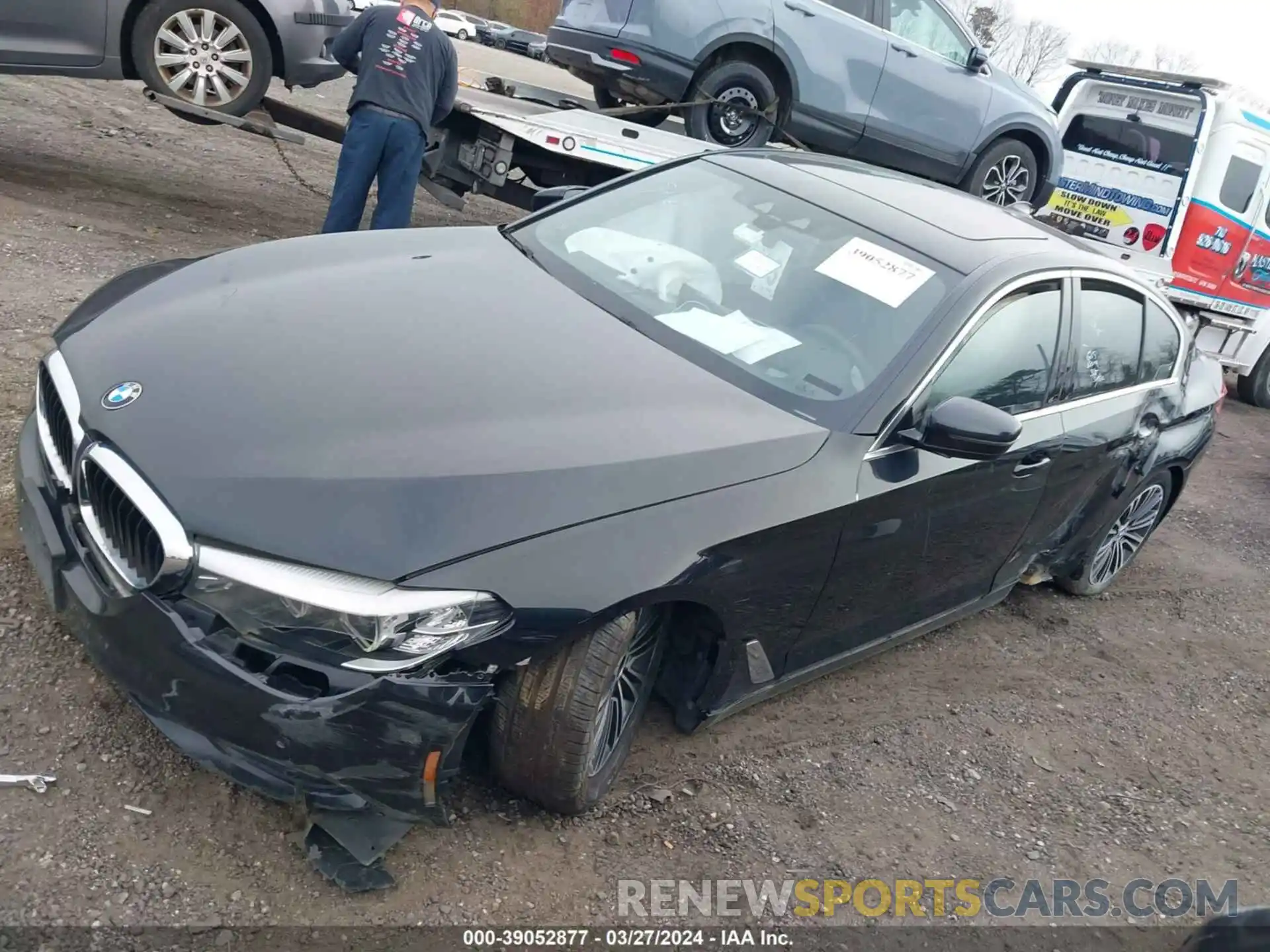 2 Photograph of a damaged car WBAJA5C50KWW26960 BMW 530I 2019