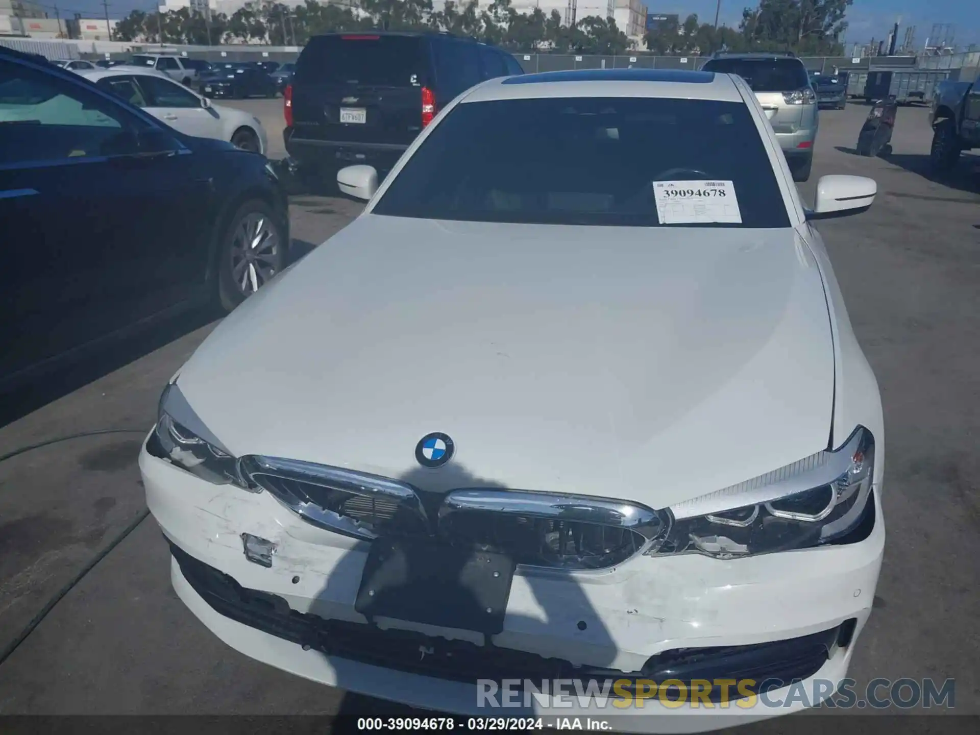 12 Photograph of a damaged car WBAJA5C51KBX86370 BMW 530I 2019