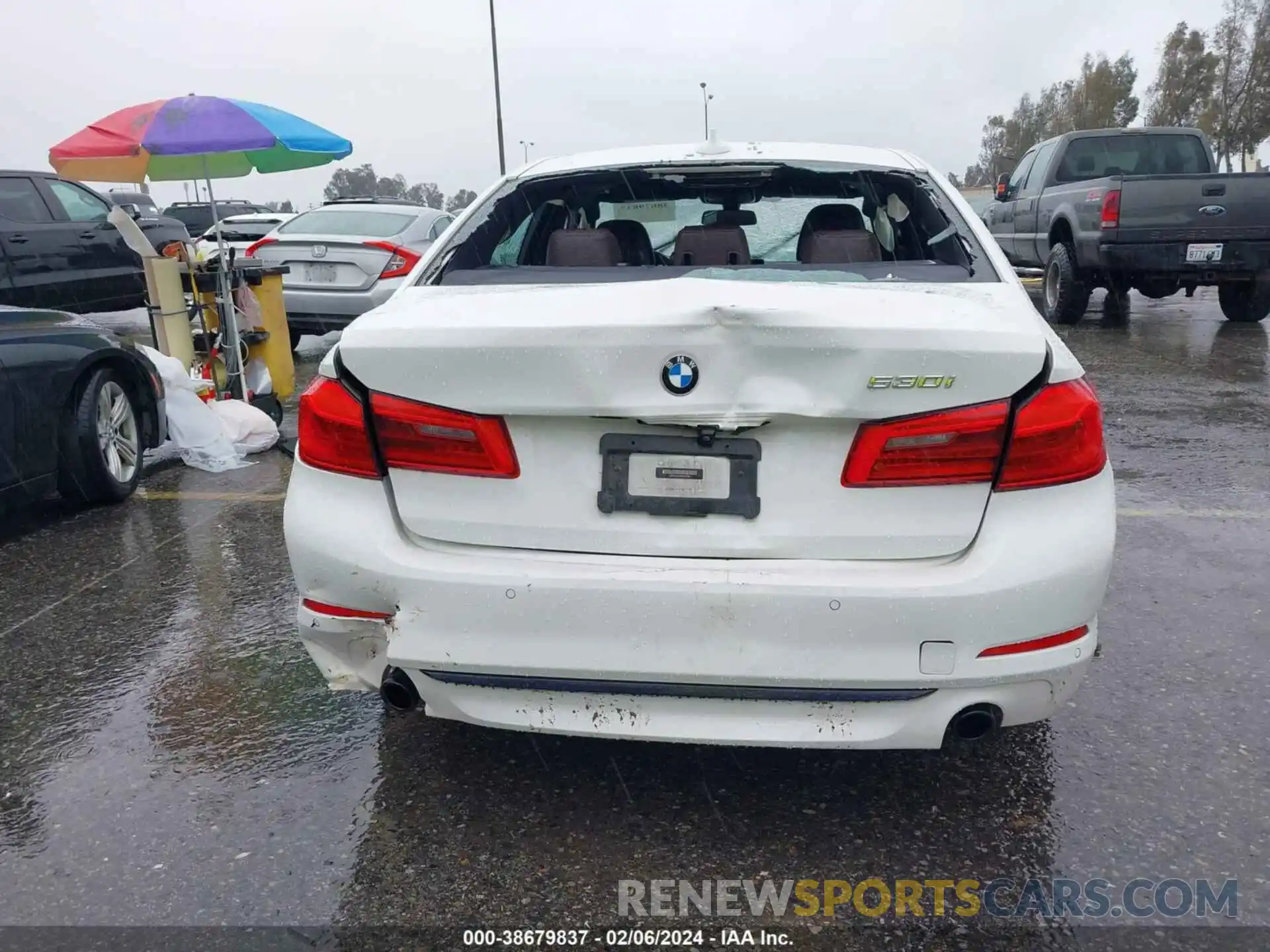 15 Photograph of a damaged car WBAJA5C56KBX87398 BMW 530I 2019