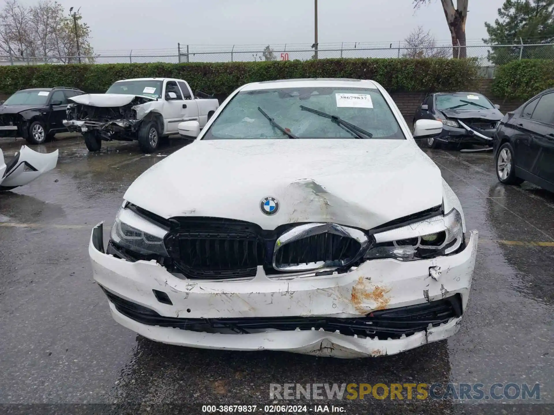 6 Photograph of a damaged car WBAJA5C56KBX87398 BMW 530I 2019