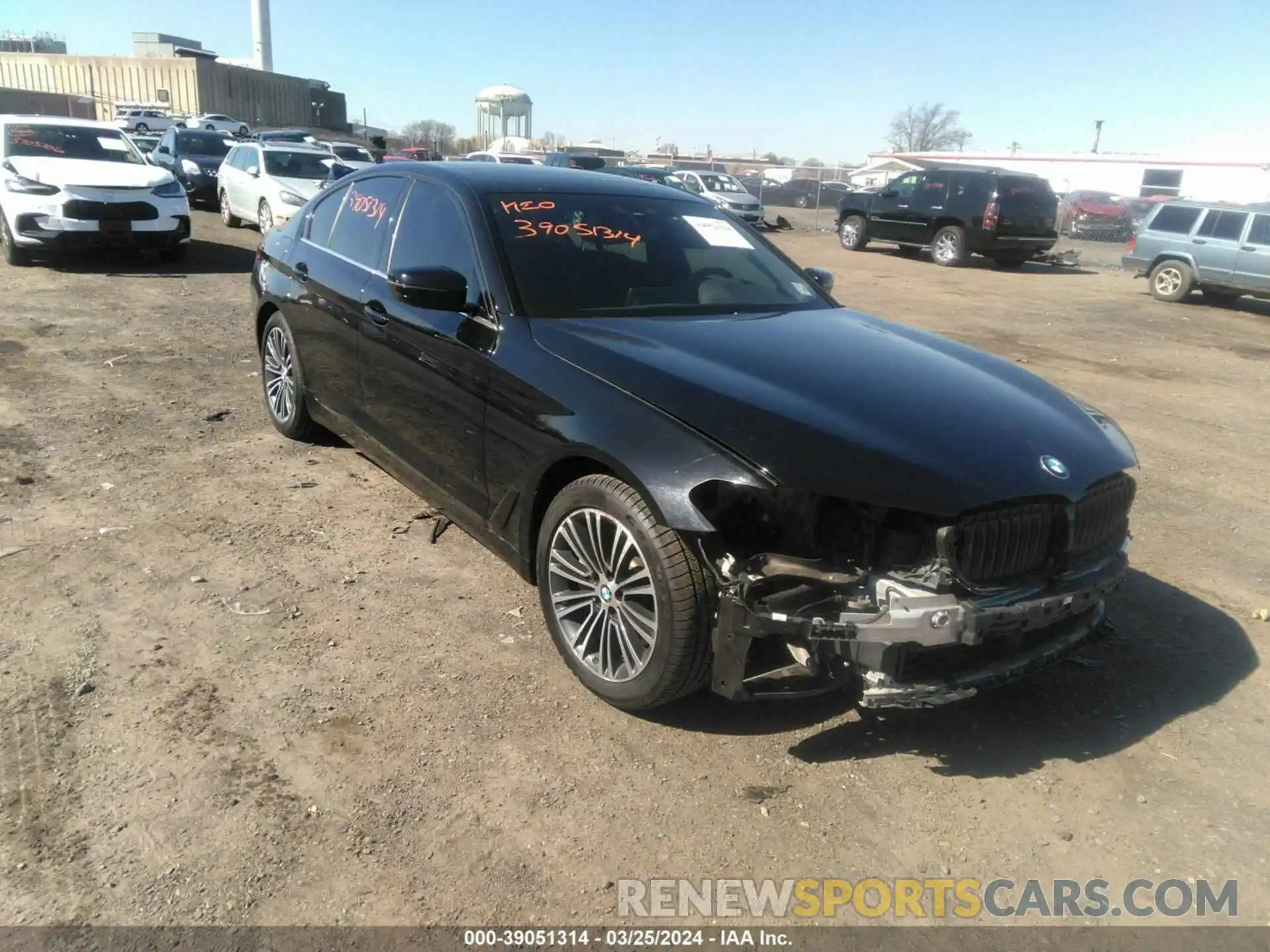 1 Photograph of a damaged car WBAJA7C5XKWW06422 BMW 530I 2019