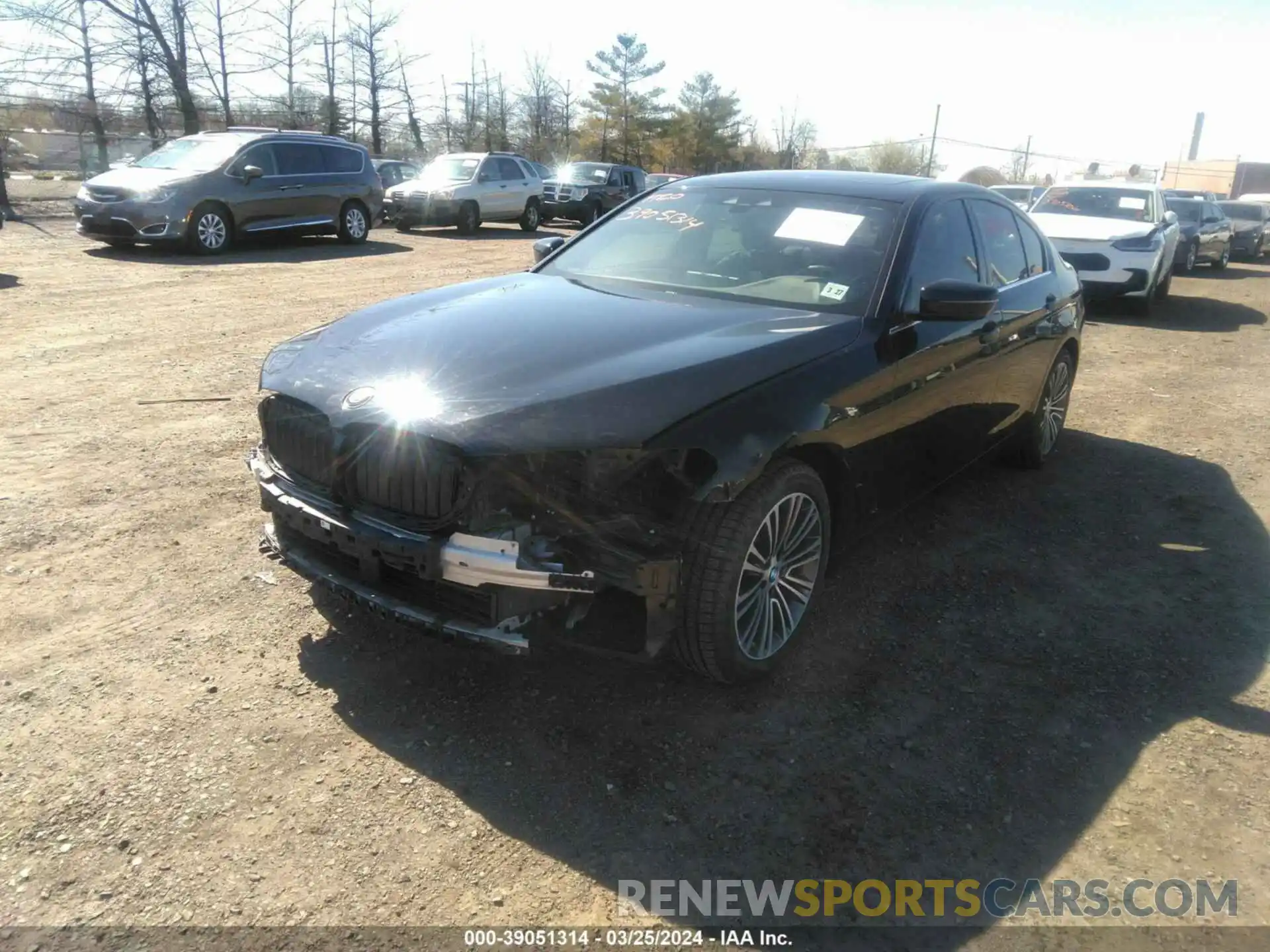 2 Photograph of a damaged car WBAJA7C5XKWW06422 BMW 530I 2019