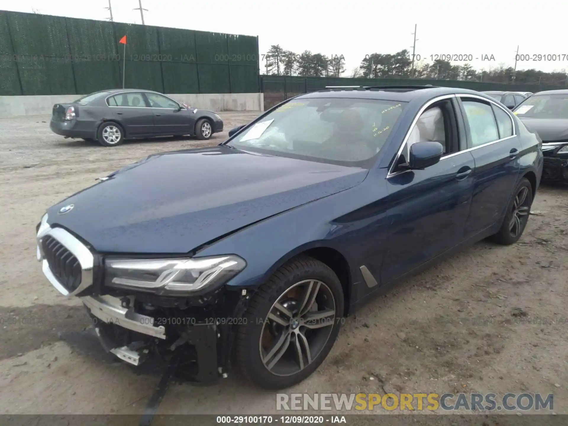 2 Photograph of a damaged car WBA13BJ05MCF05655 BMW 530I 2020