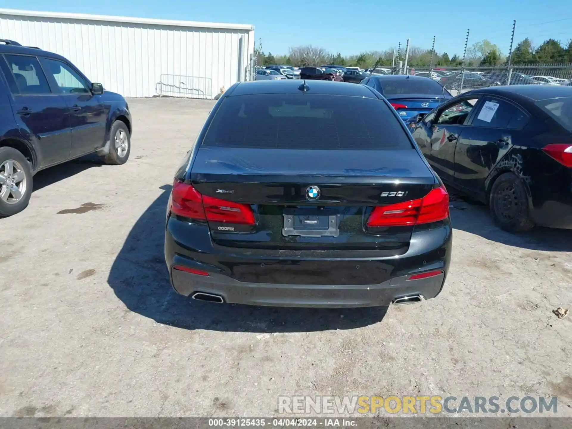 16 Photograph of a damaged car WBAJR7C08LCE14970 BMW 530I 2020