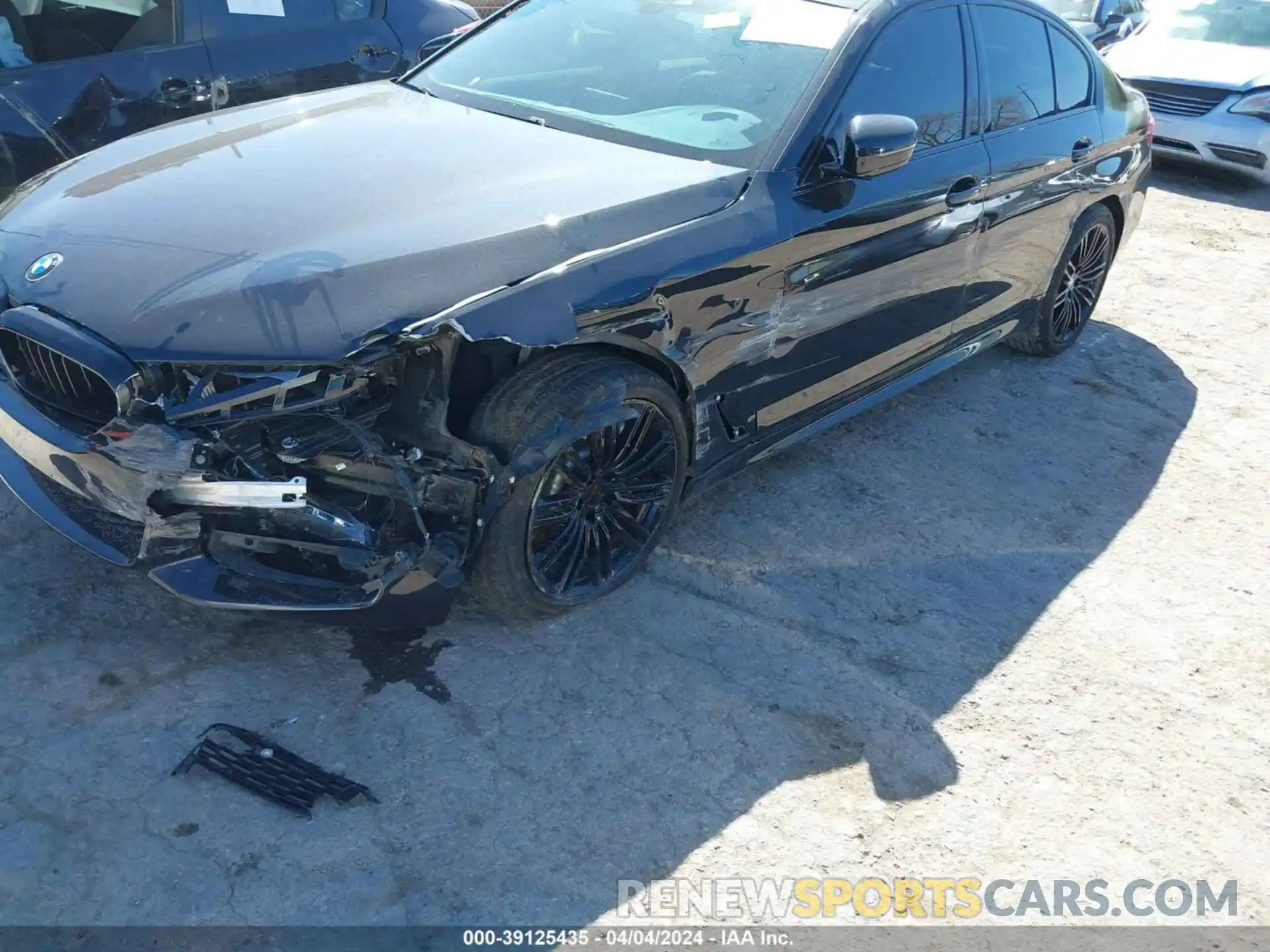 6 Photograph of a damaged car WBAJR7C08LCE14970 BMW 530I 2020