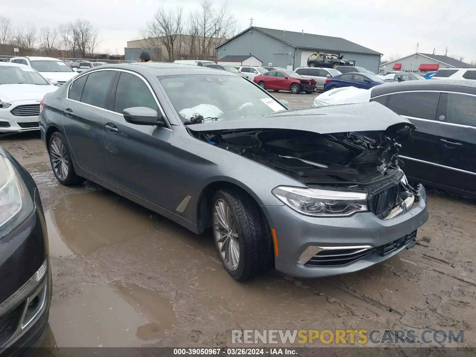 1 Photograph of a damaged car WBAJR7C09LWW77741 BMW 530I 2020