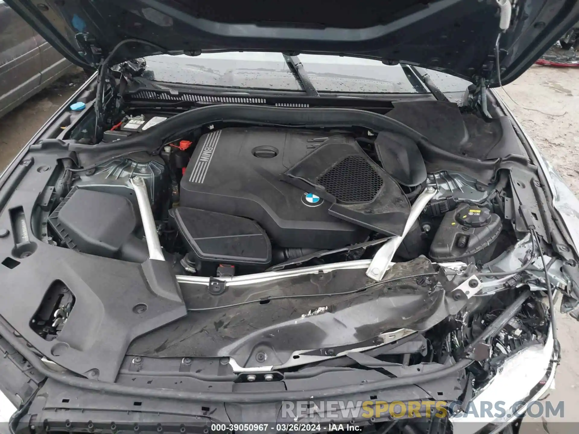 10 Photograph of a damaged car WBAJR7C09LWW77741 BMW 530I 2020