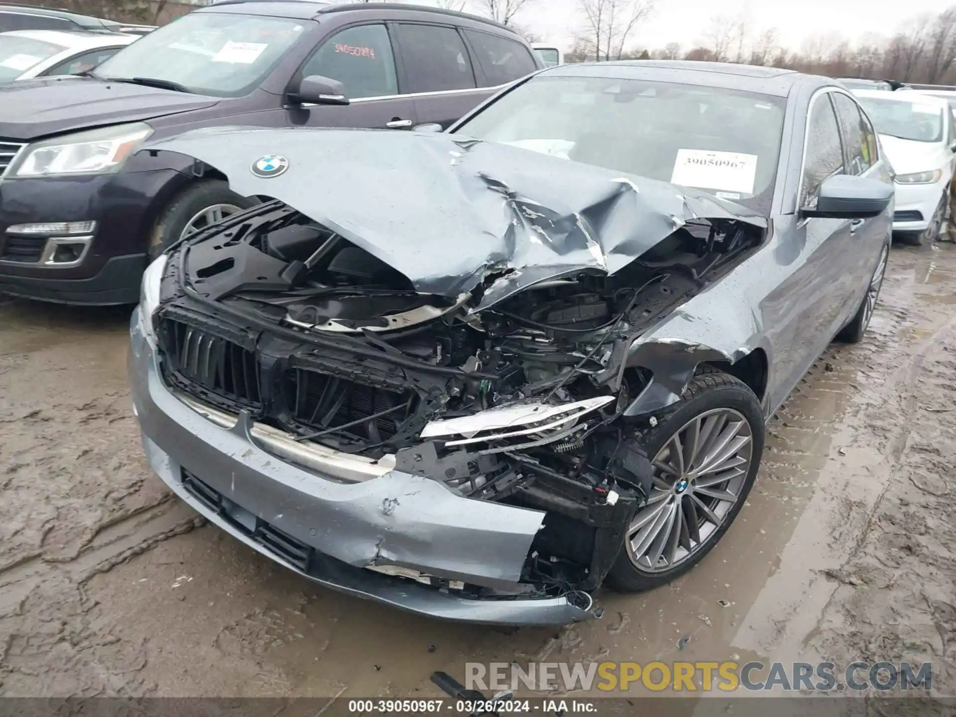 6 Photograph of a damaged car WBAJR7C09LWW77741 BMW 530I 2020