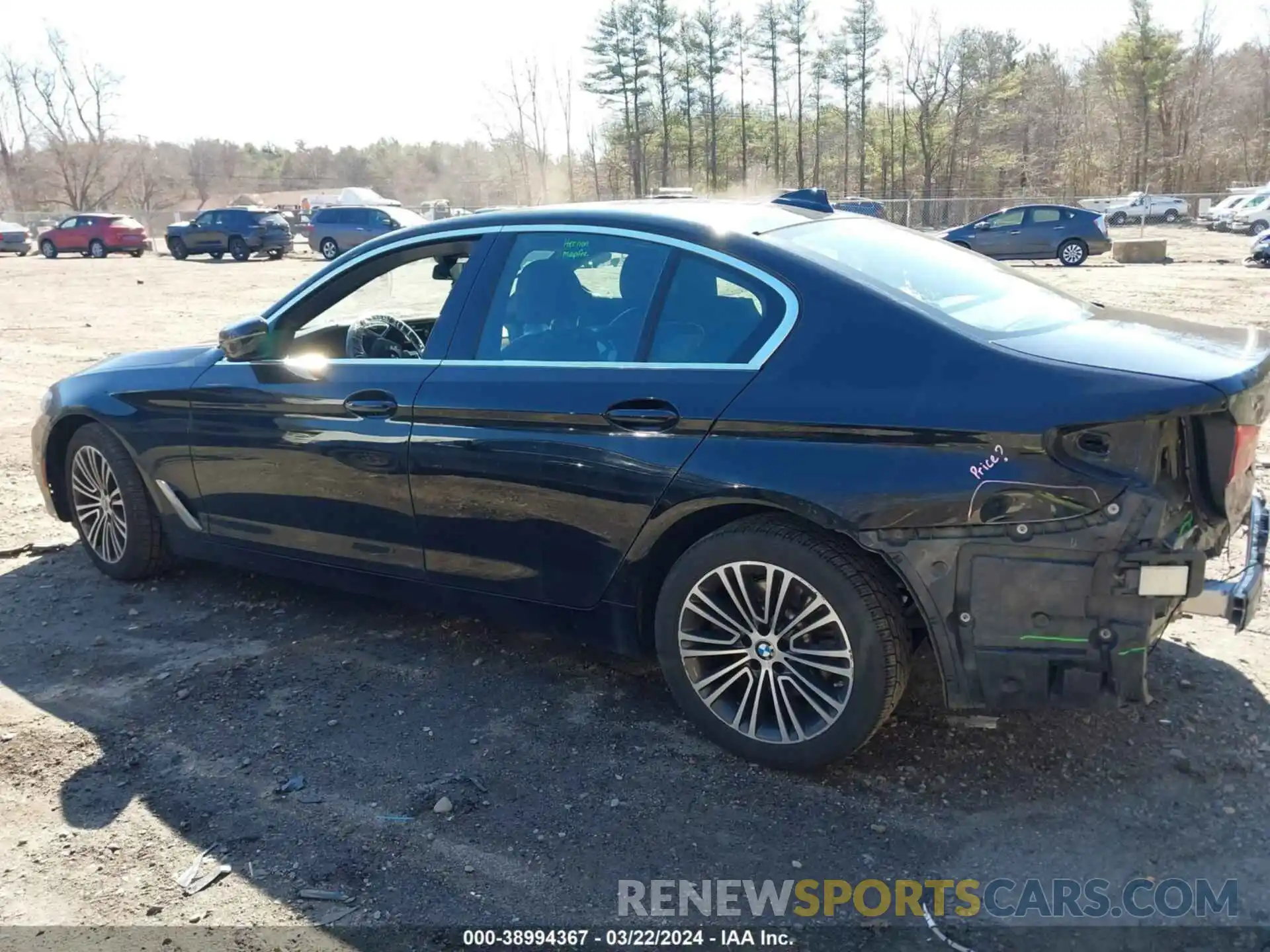 13 Photograph of a damaged car WBAJR7C0XLCD12666 BMW 530I 2020