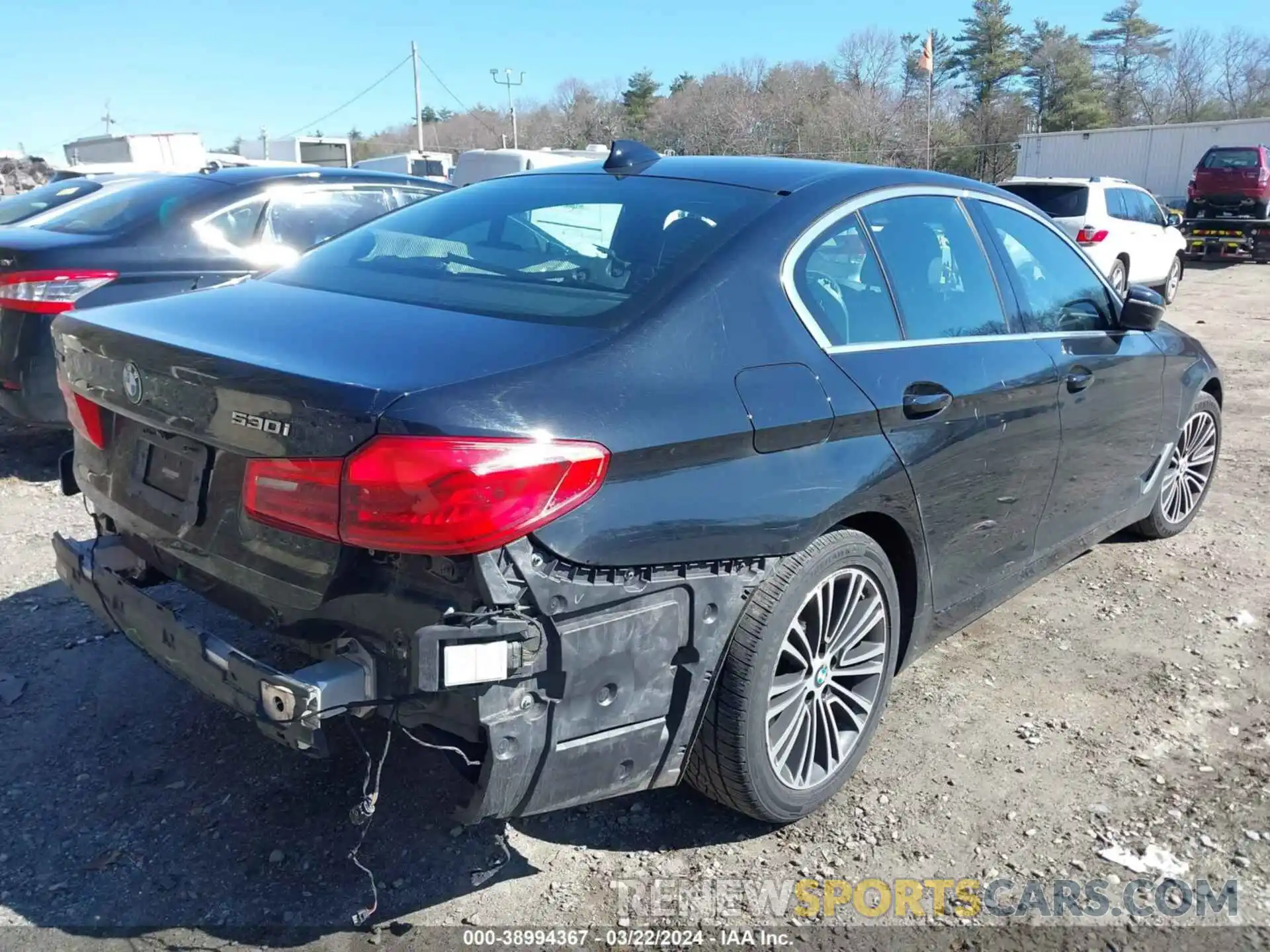 4 Photograph of a damaged car WBAJR7C0XLCD12666 BMW 530I 2020