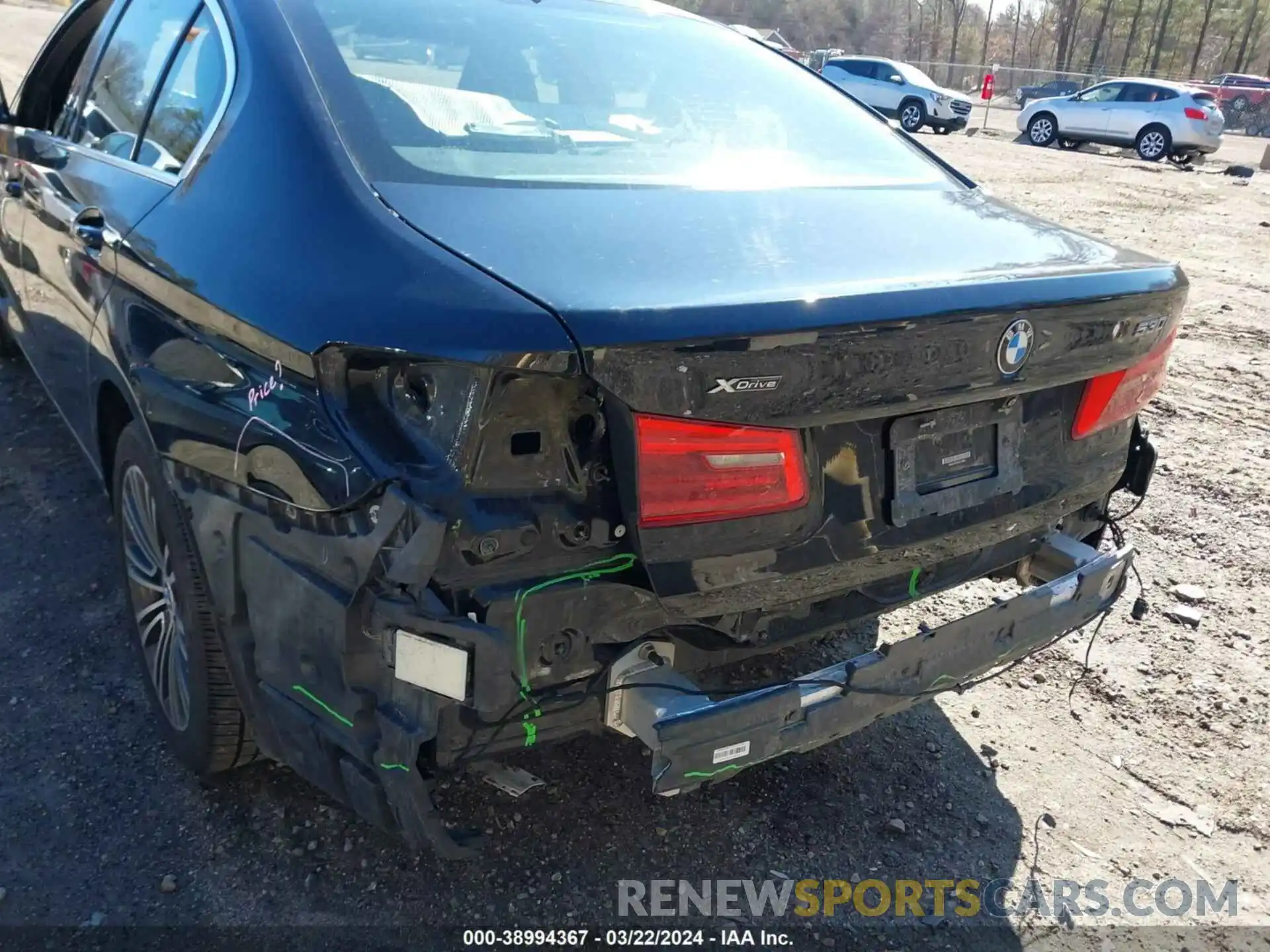 6 Photograph of a damaged car WBAJR7C0XLCD12666 BMW 530I 2020