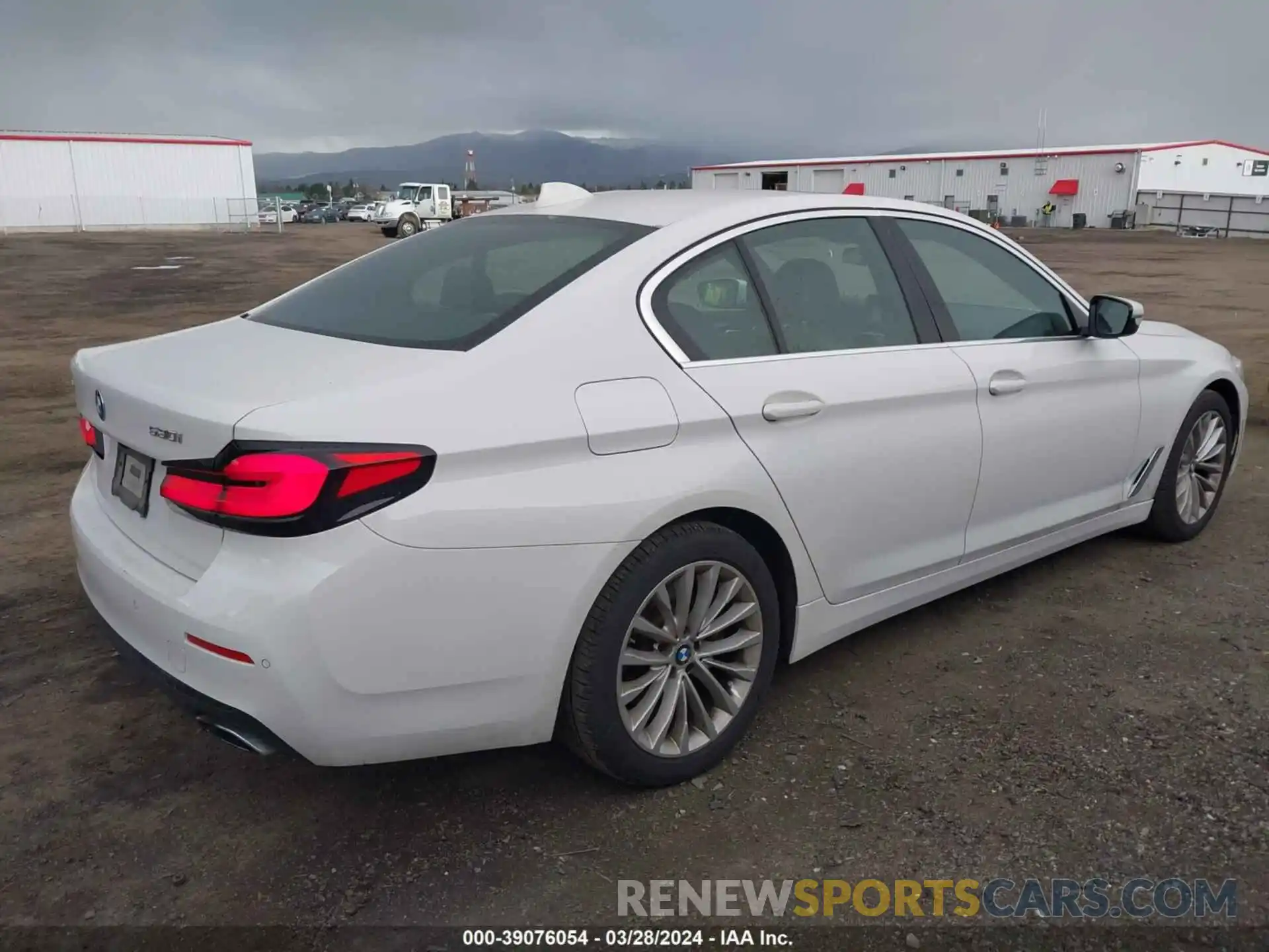 4 Photograph of a damaged car WBA13BJ01MCF62449 BMW 530I 2021