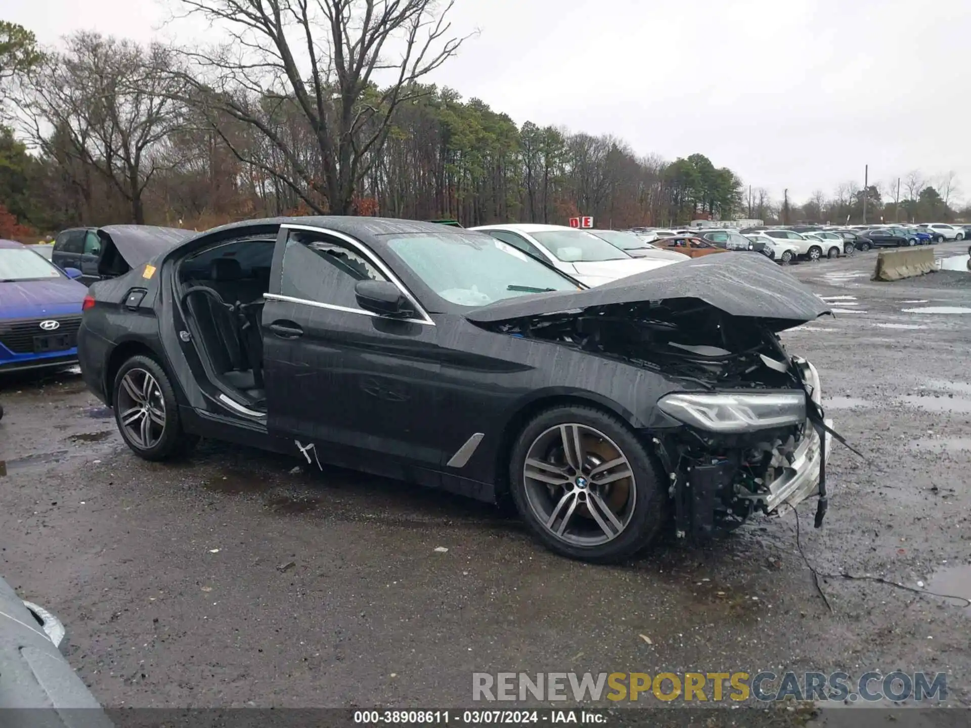 12 Photograph of a damaged car WBA13BJ09MWX18667 BMW 530I 2021