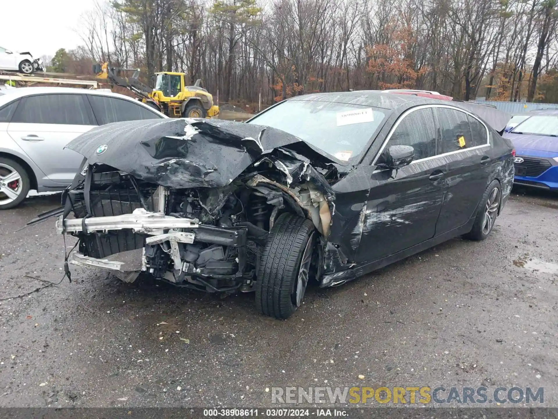 2 Photograph of a damaged car WBA13BJ09MWX18667 BMW 530I 2021