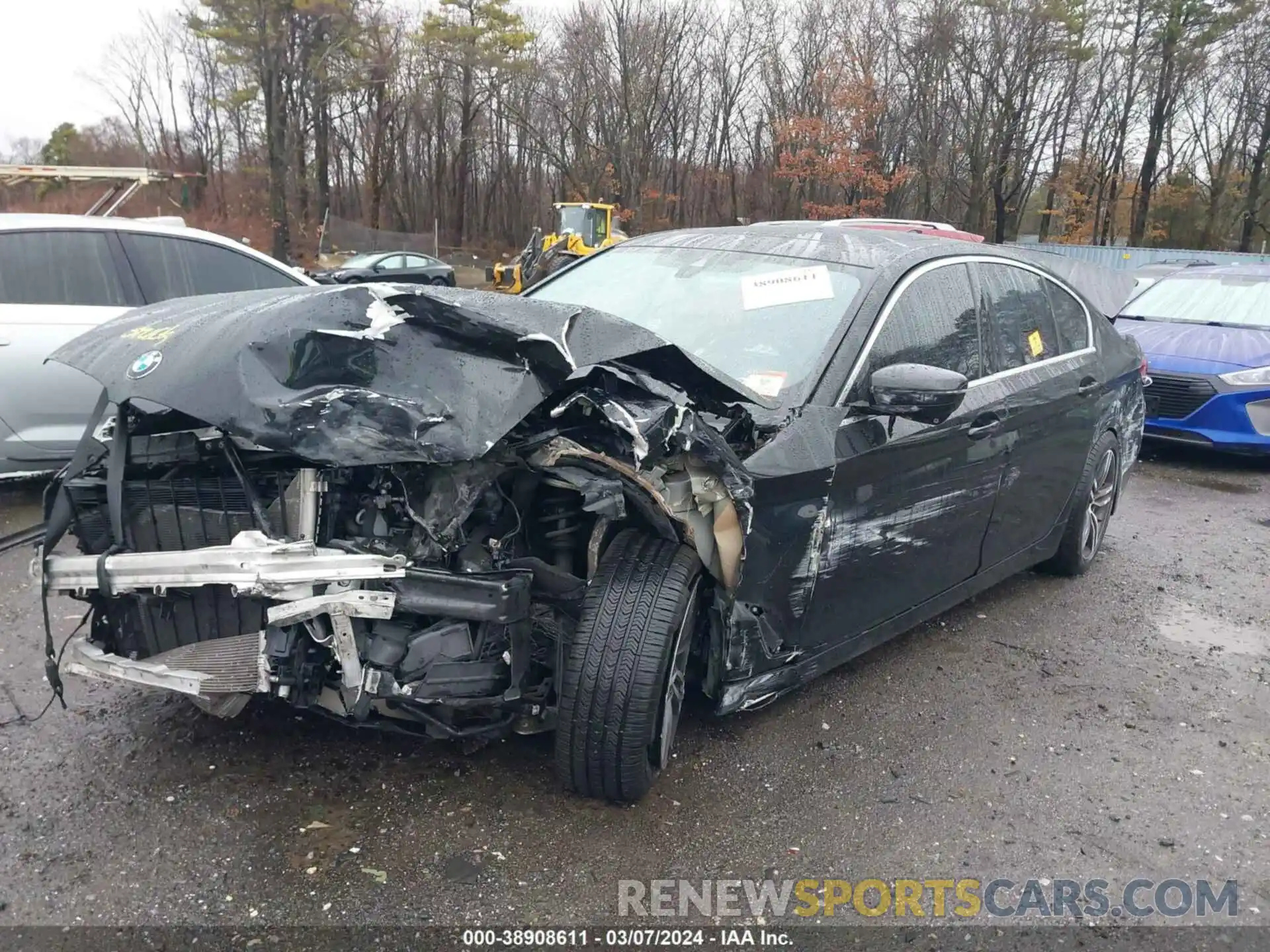 6 Photograph of a damaged car WBA13BJ09MWX18667 BMW 530I 2021