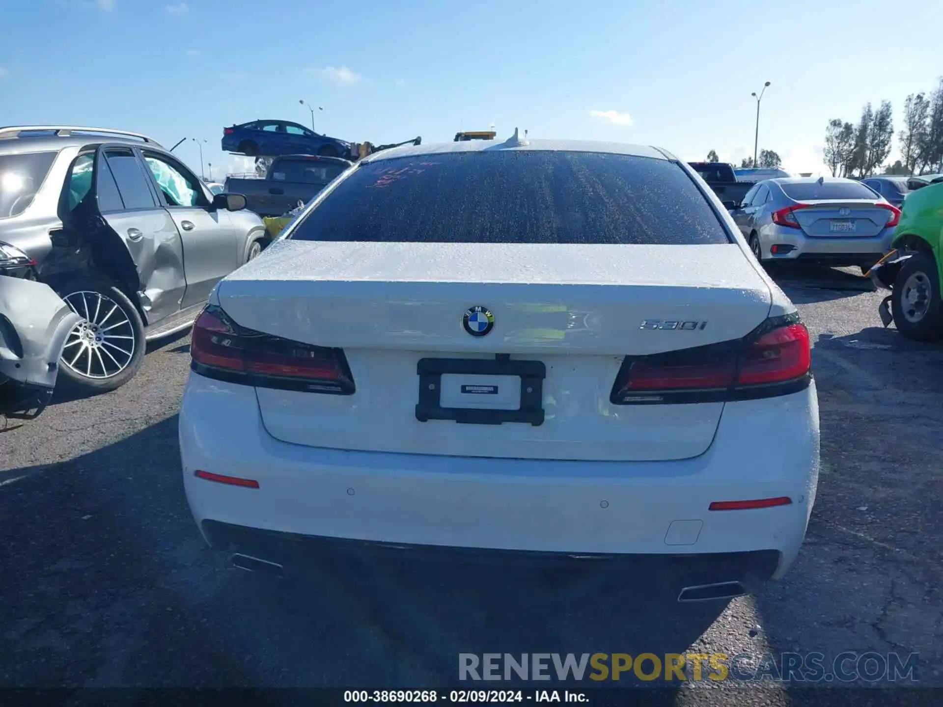 16 Photograph of a damaged car WBA53BH08PWY10722 BMW 530I 2023