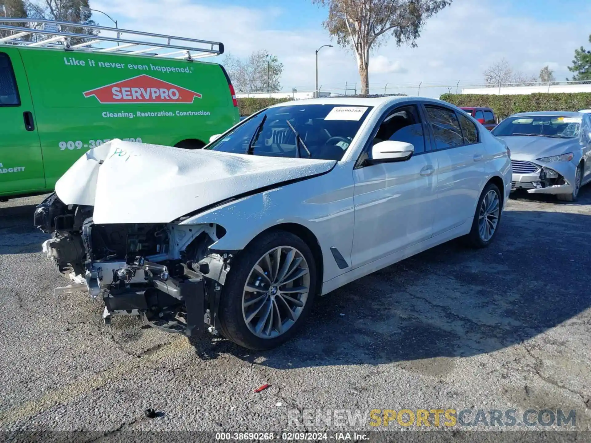 2 Photograph of a damaged car WBA53BH08PWY10722 BMW 530I 2023