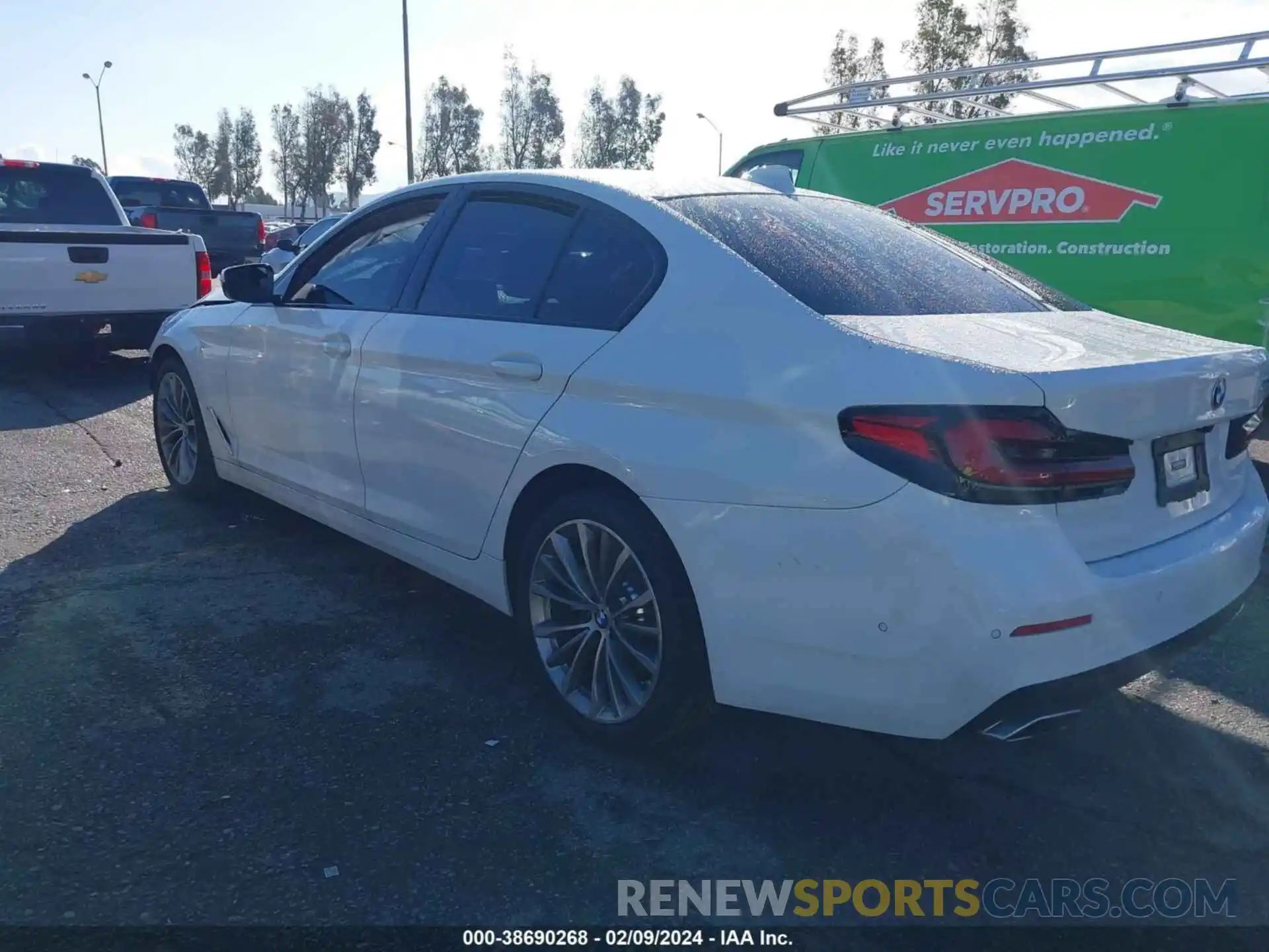 3 Photograph of a damaged car WBA53BH08PWY10722 BMW 530I 2023