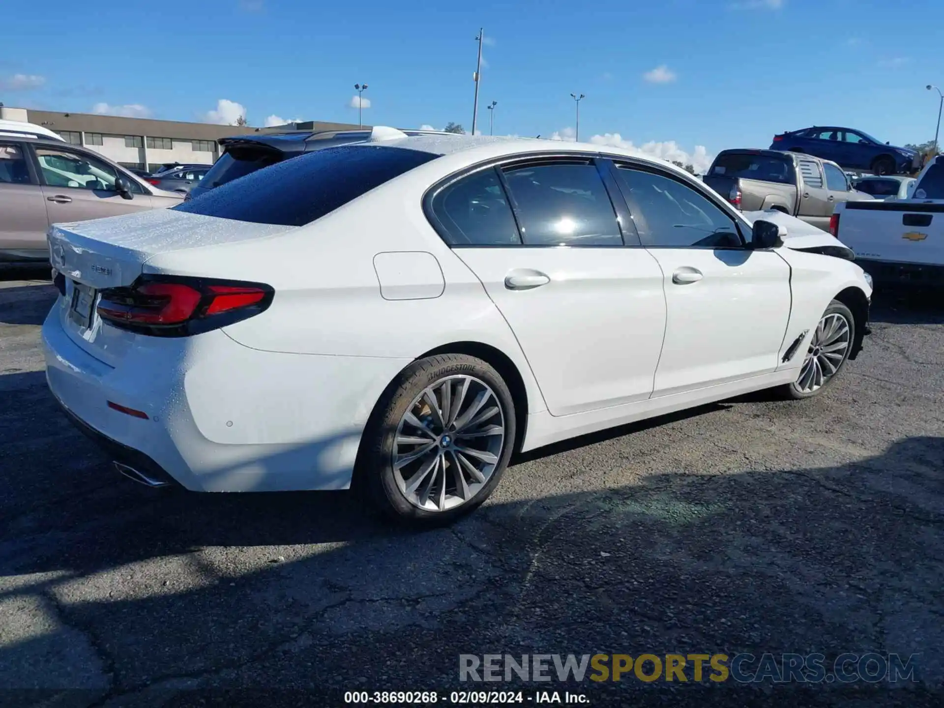 4 Photograph of a damaged car WBA53BH08PWY10722 BMW 530I 2023