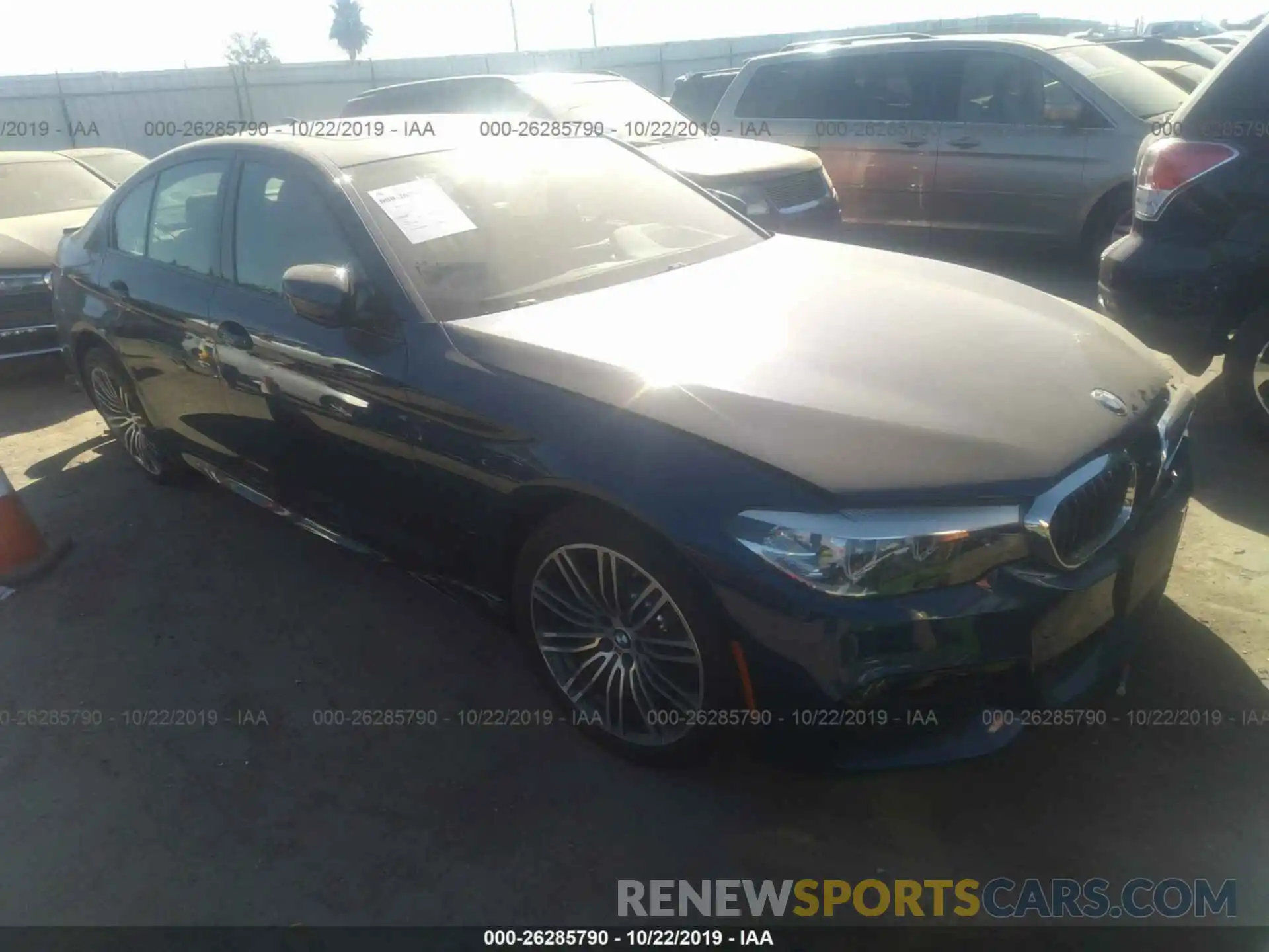 1 Photograph of a damaged car WBAJE5C56KBM76882 BMW 540 2019