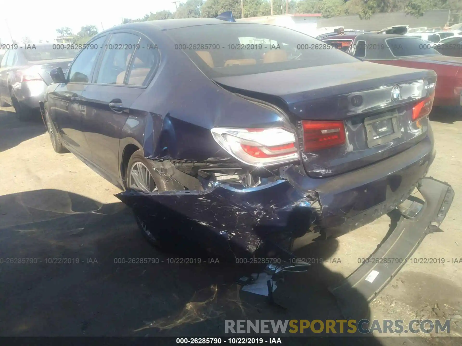 3 Photograph of a damaged car WBAJE5C56KBM76882 BMW 540 2019