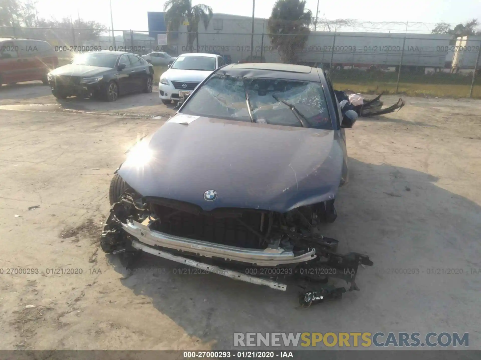 6 Фотография поврежденного автомобиля WBAJE5C57KWW01199 BMW 540 2019