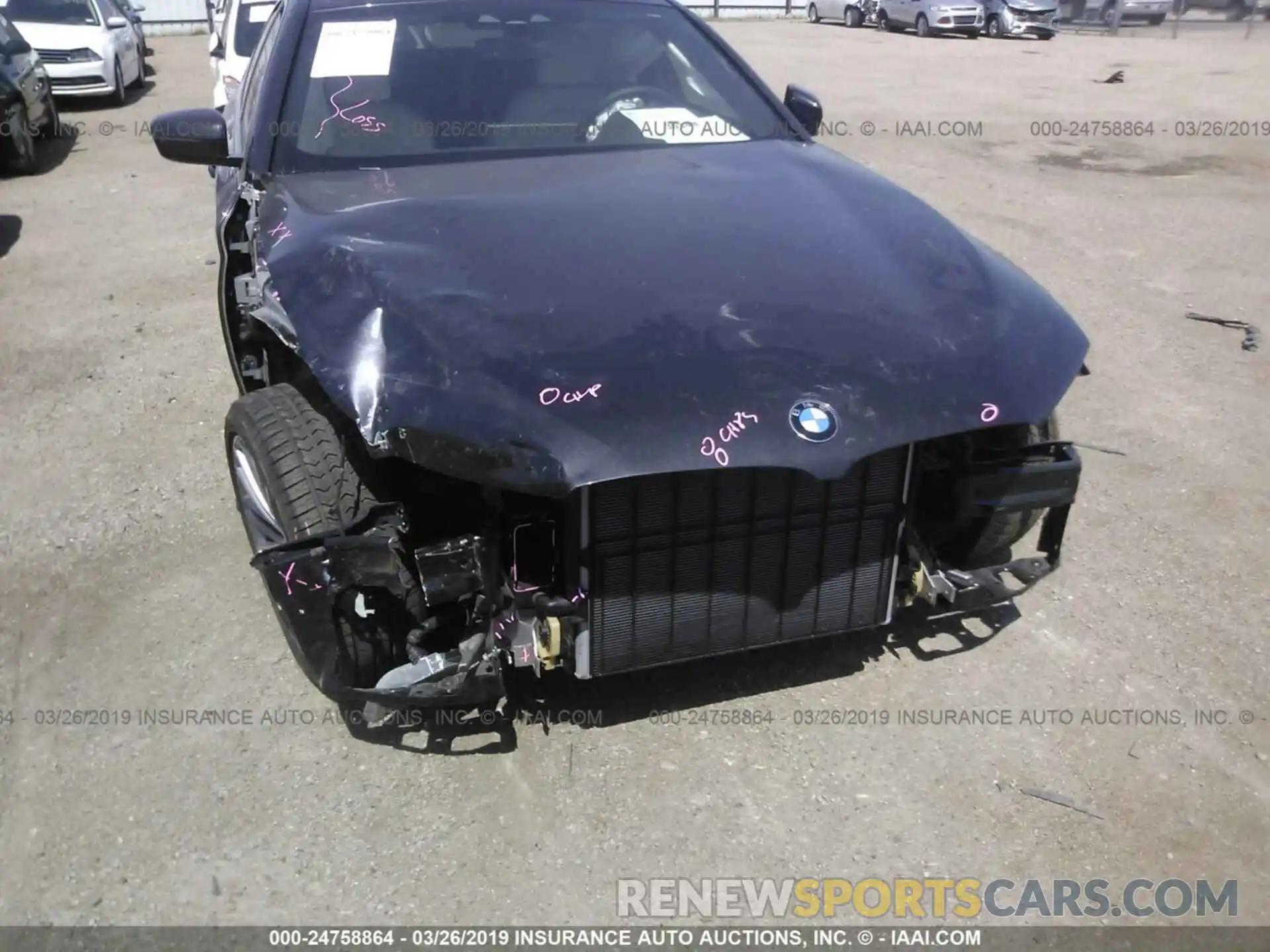 6 Photograph of a damaged car WBAJE5C57KWW17726 BMW 540 2019