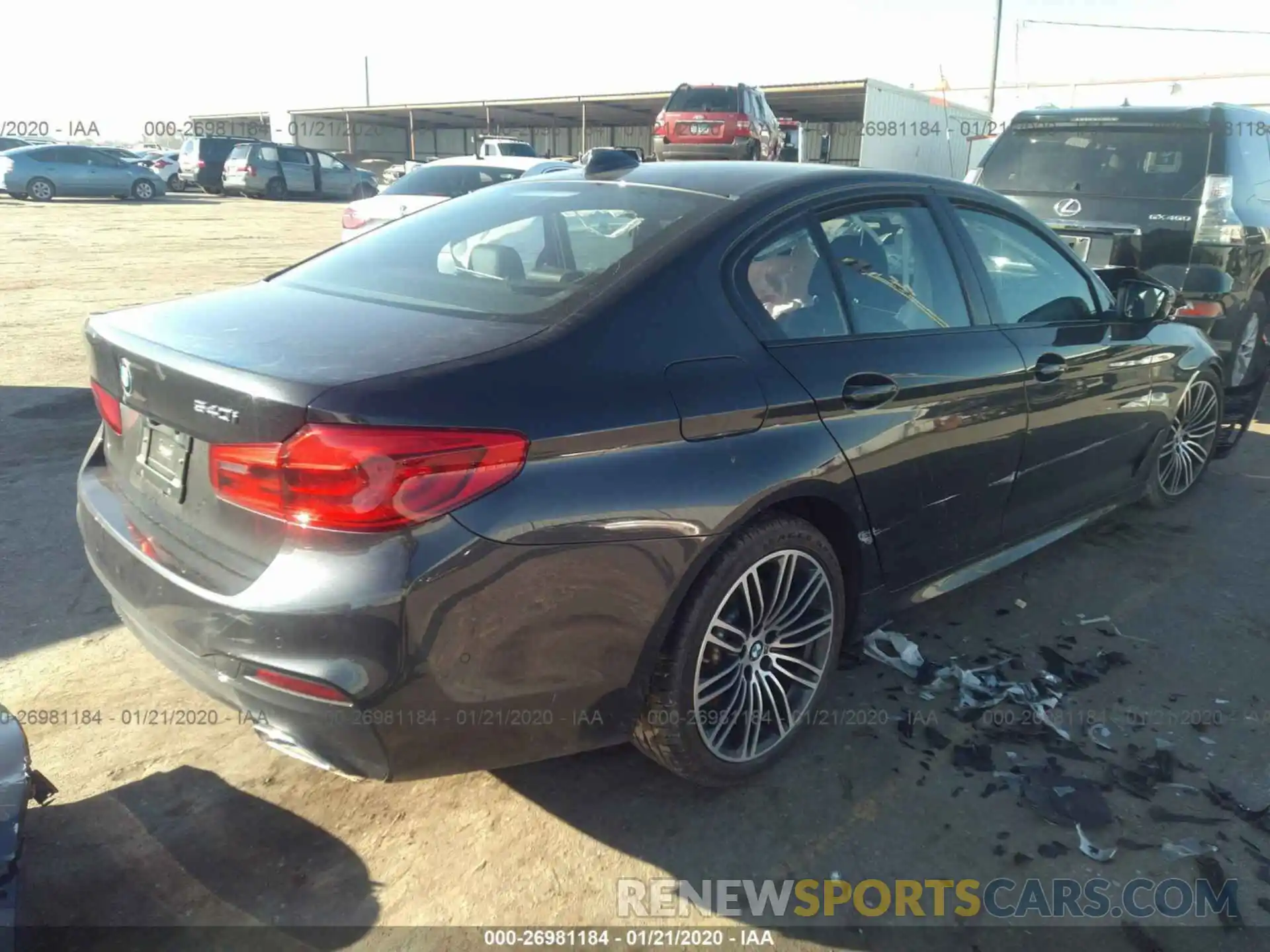 4 Photograph of a damaged car WBAJE5C57KWW29150 BMW 540 2019