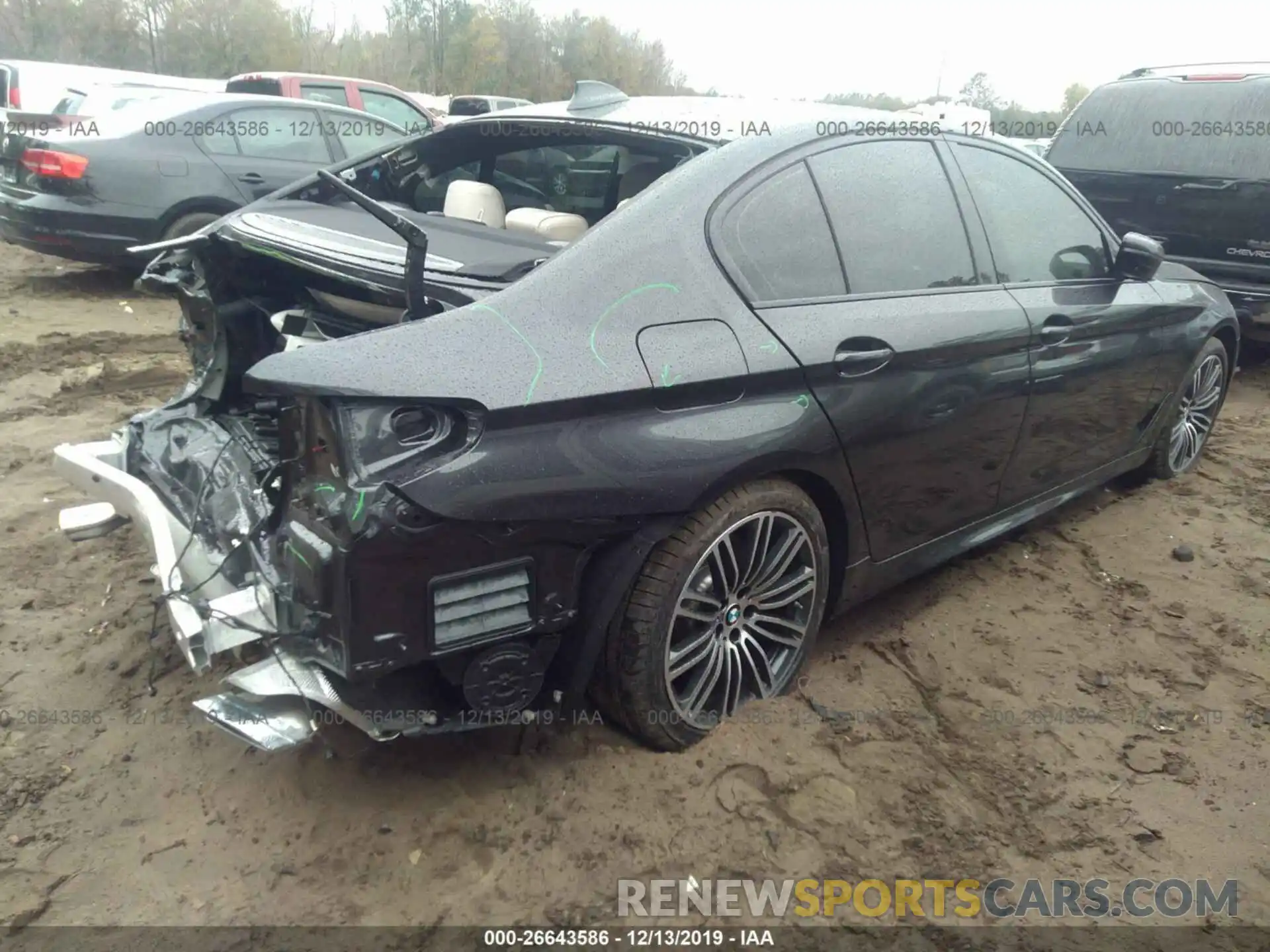 4 Photograph of a damaged car WBAJE5C58KWW02796 BMW 540 2019