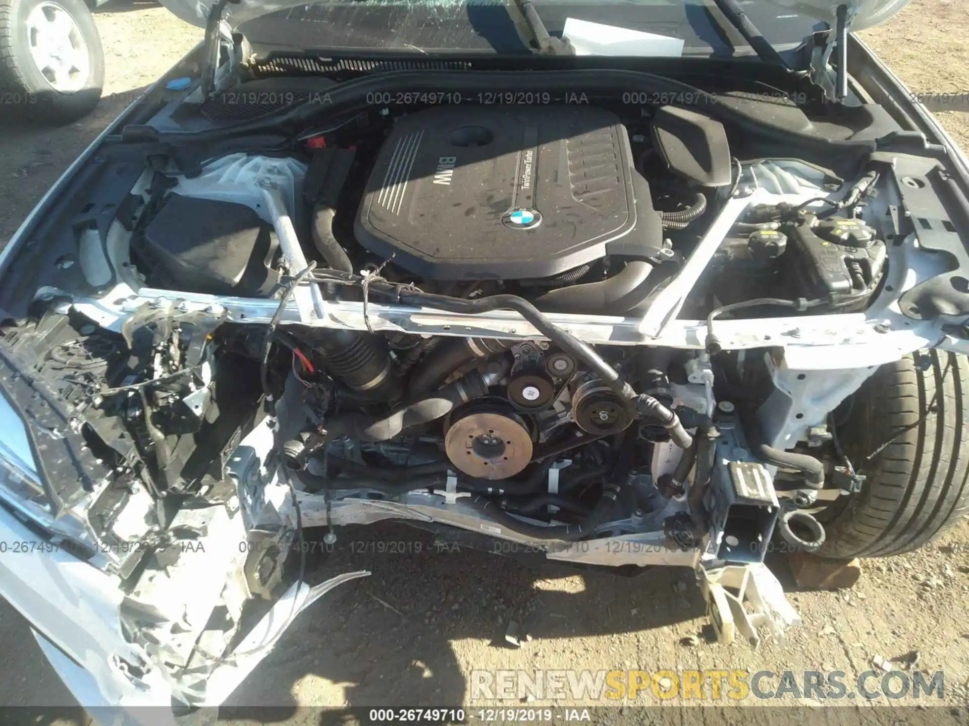 10 Photograph of a damaged car WBAJE5C58KWW11272 BMW 540 2019