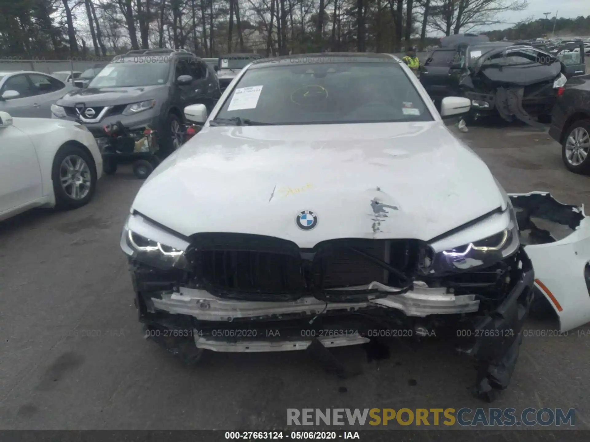 6 Photograph of a damaged car WBAJE7C55KWD55719 BMW 540 2019