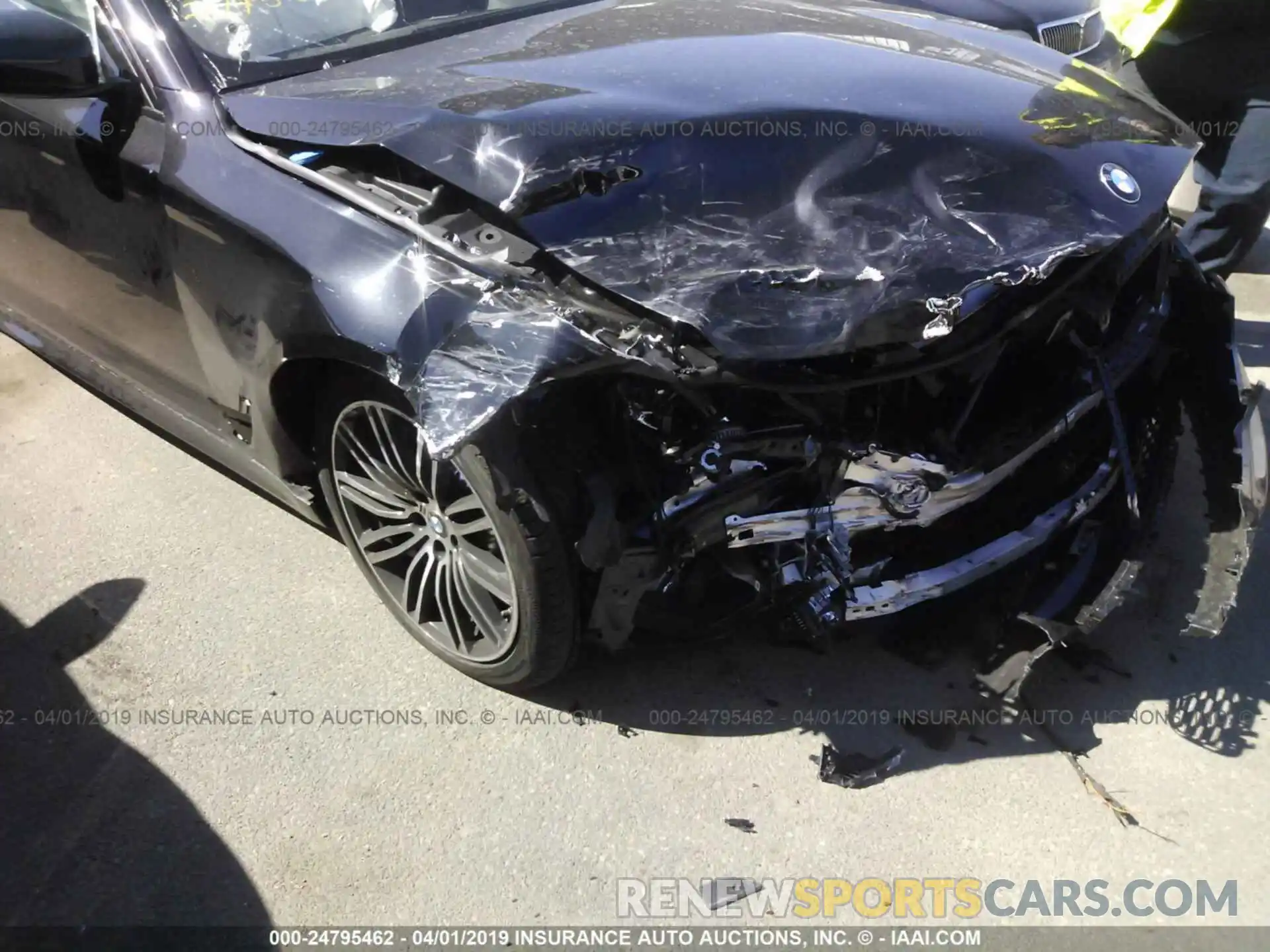 6 Photograph of a damaged car WBAJE7C55KWW14223 BMW 540 2019