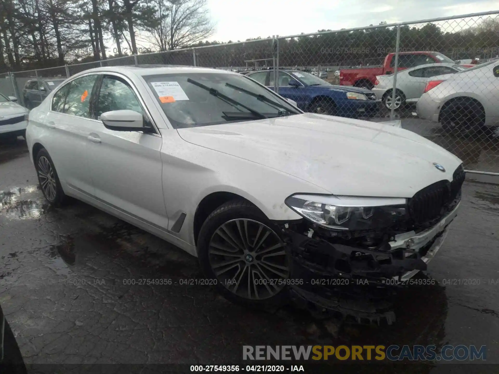 1 Photograph of a damaged car WBAJE7C58KWW04219 BMW 540 2019