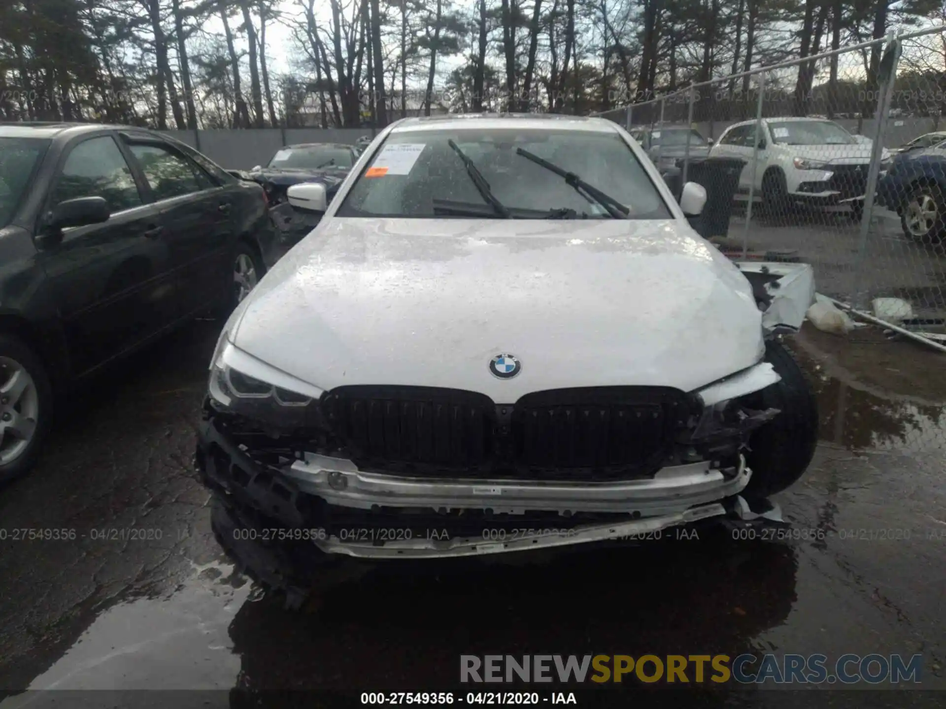 6 Фотография поврежденного автомобиля WBAJE7C58KWW04219 BMW 540 2019