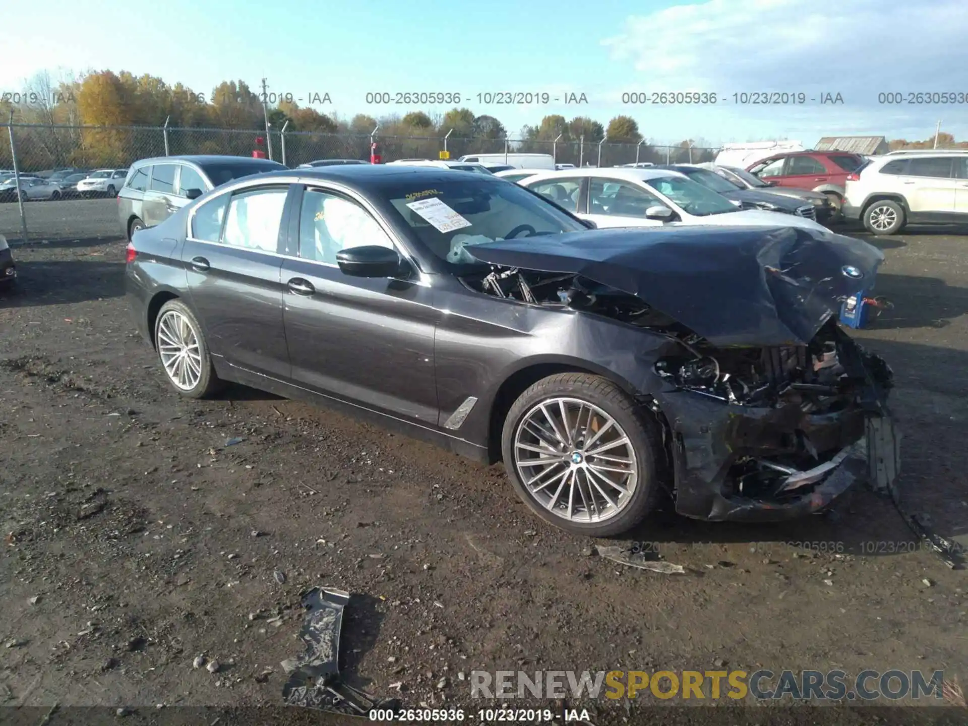 1 Фотография поврежденного автомобиля WBAJE7C5XKWW20700 BMW 540 2019