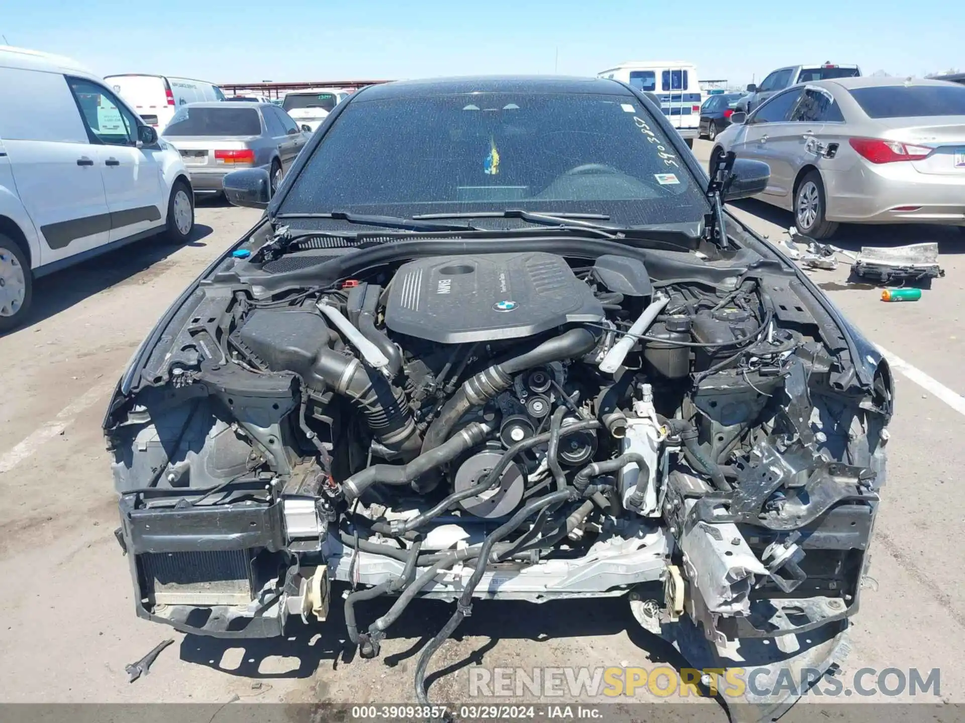 13 Photograph of a damaged car WBAJE5C56KWW09455 BMW 540I 2019