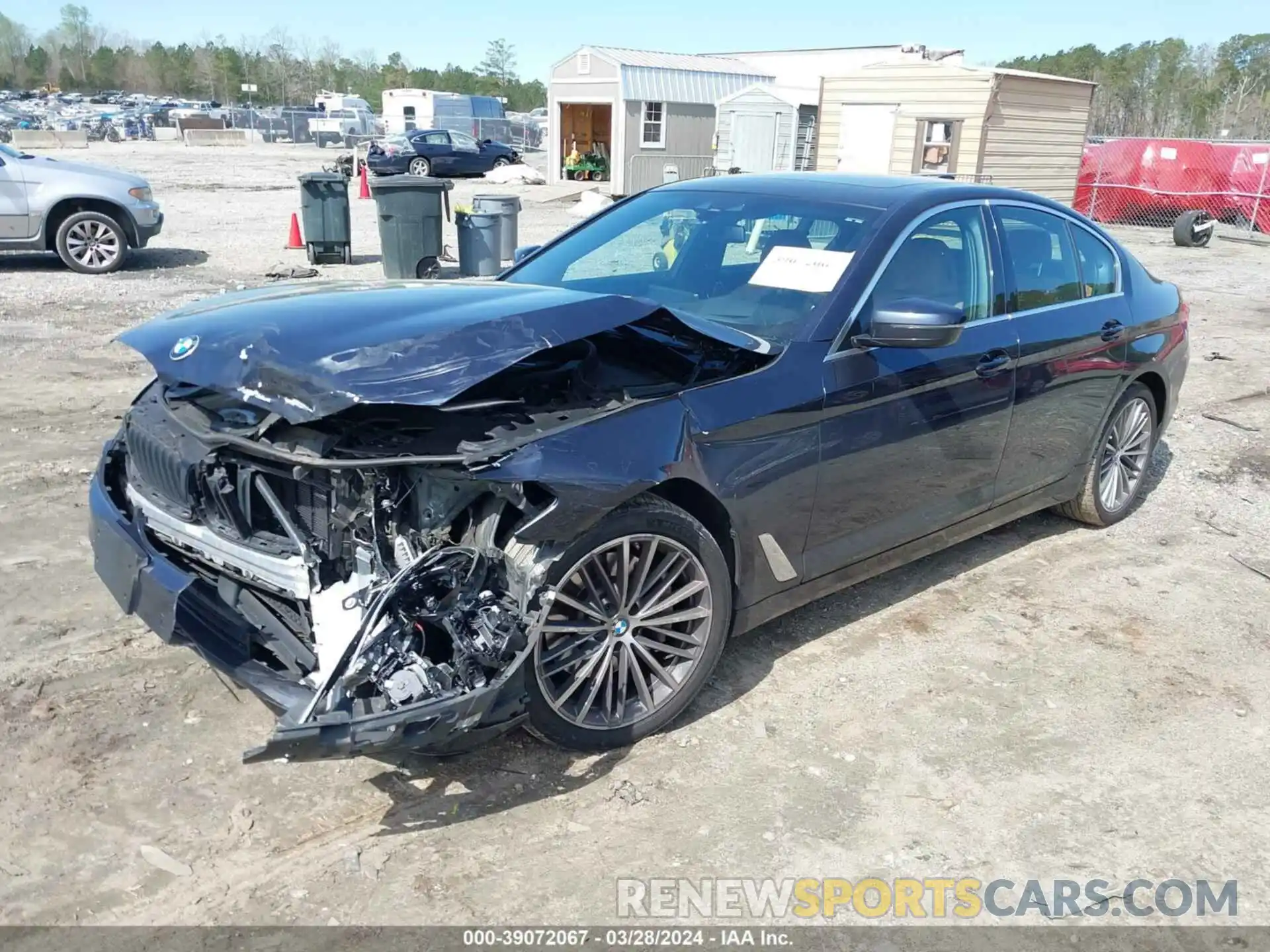 2 Photograph of a damaged car WBAJE5C5XKWW14481 BMW 540I 2019
