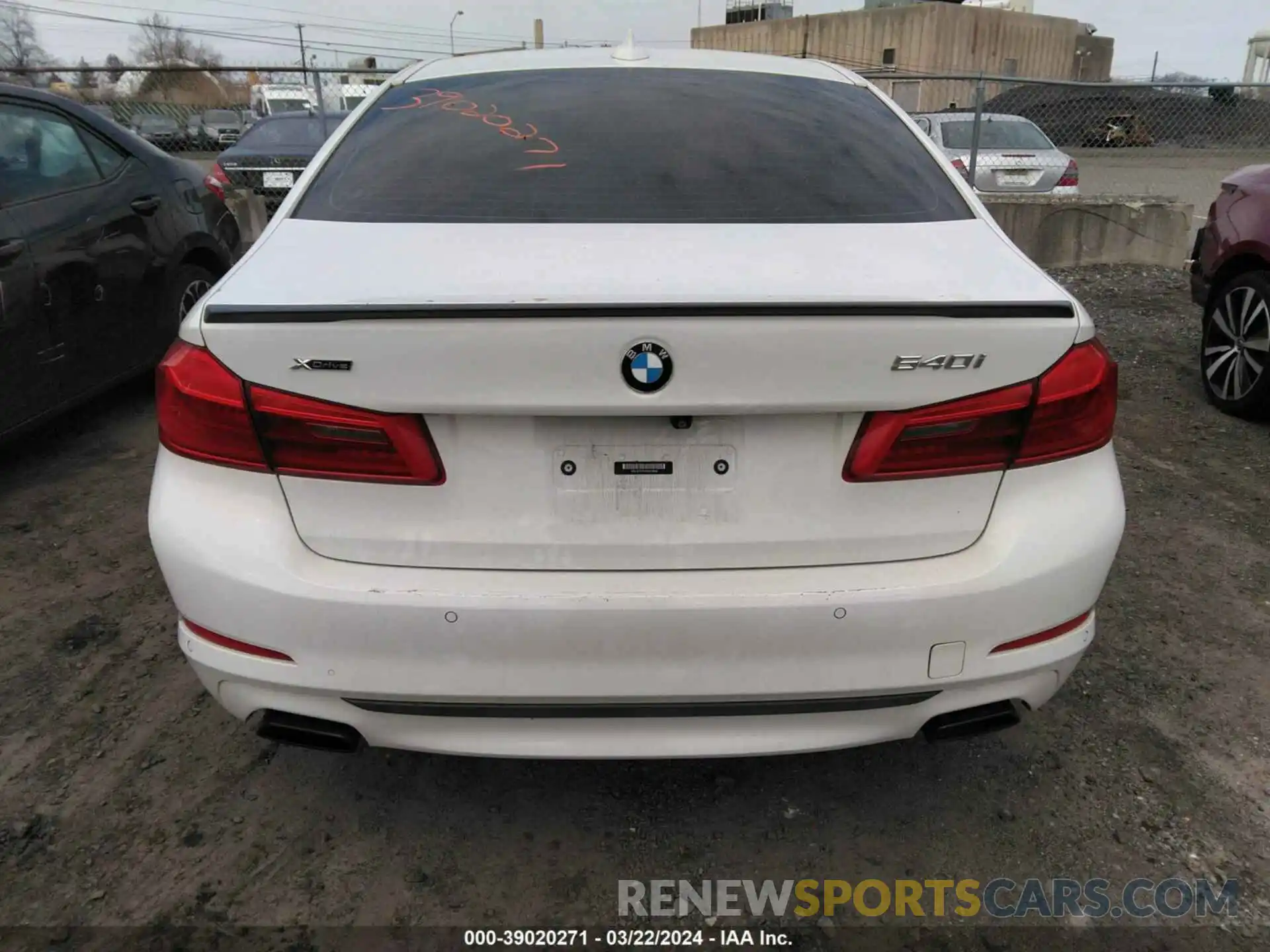 16 Photograph of a damaged car WBAJE7C57KWW14868 BMW 540I 2019