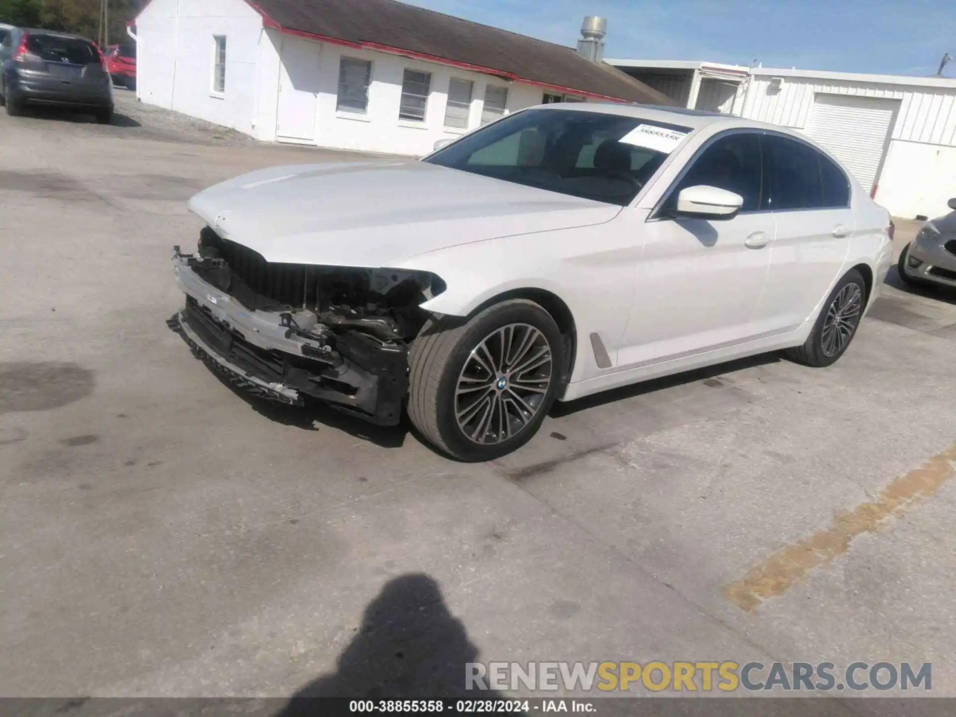 2 Photograph of a damaged car WBAJS1C01LCD90528 BMW 540I 2020