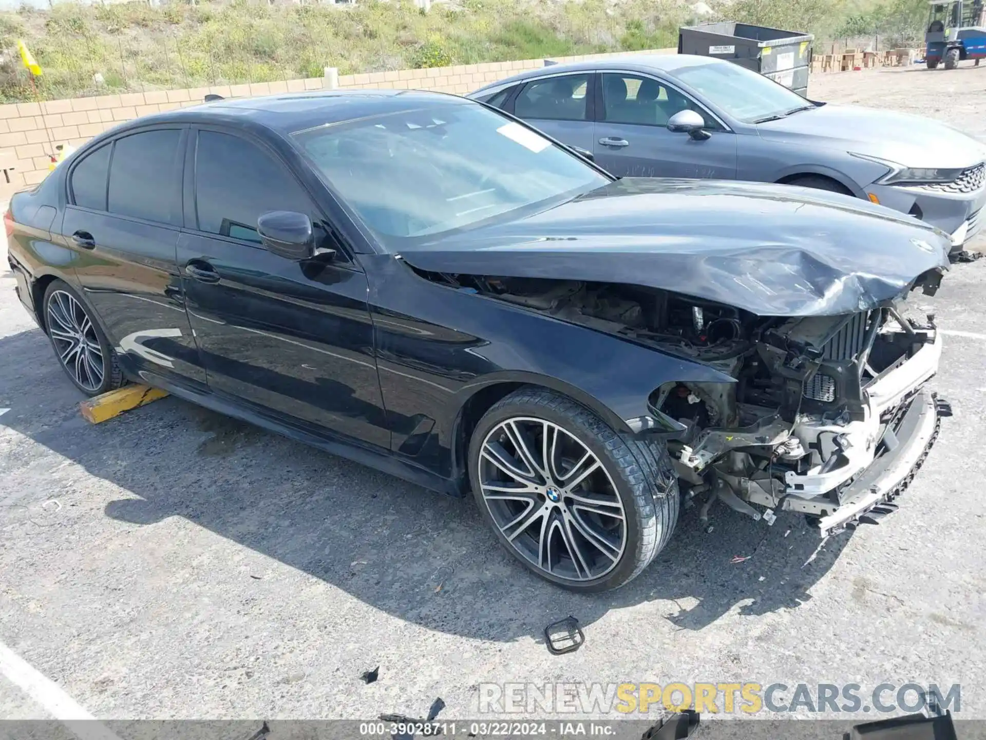 1 Photograph of a damaged car WBAJS1C08LWW61368 BMW 540I 2020