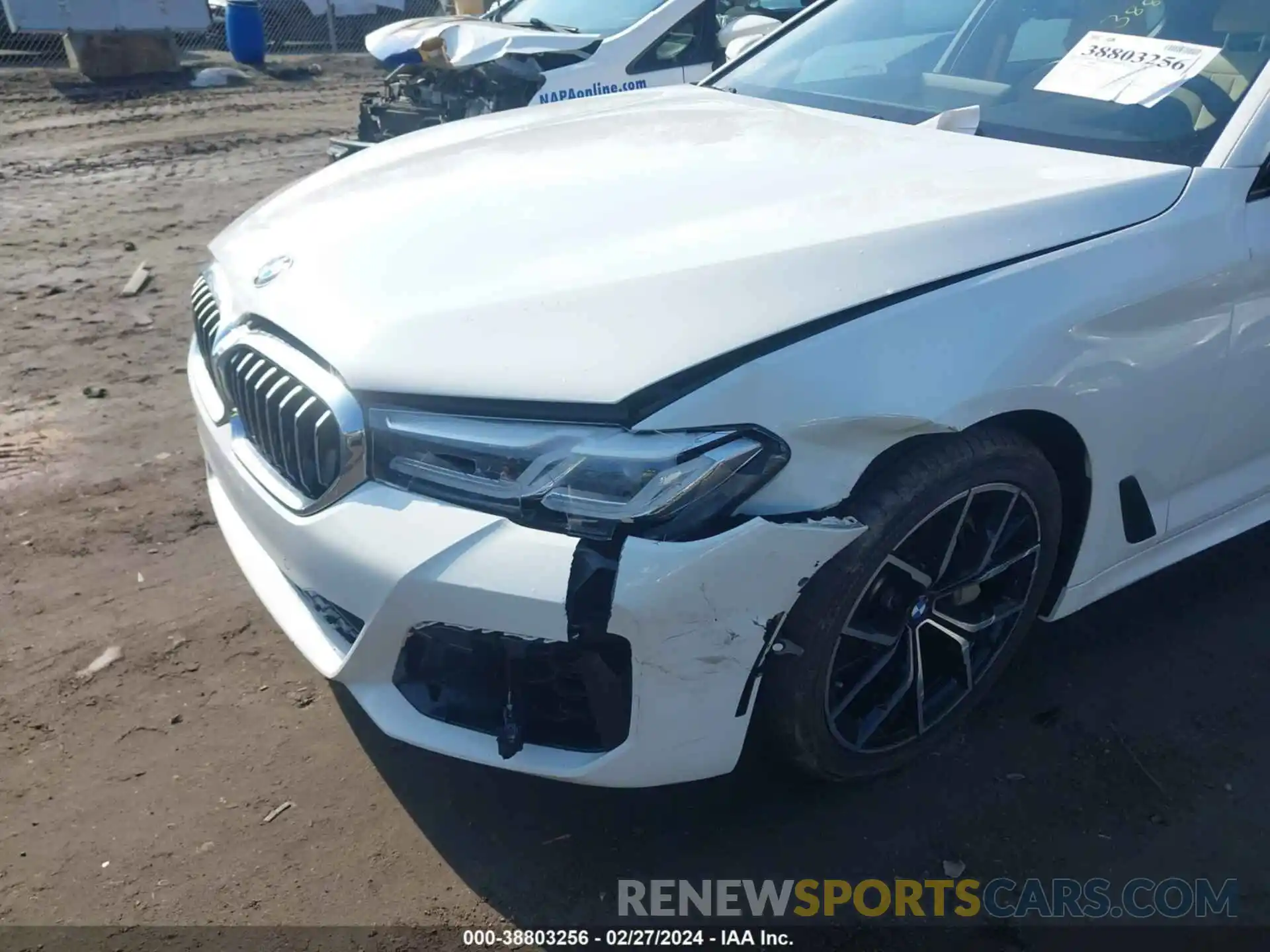 6 Photograph of a damaged car WBA73BJ08NWX59058 BMW 540I 2022