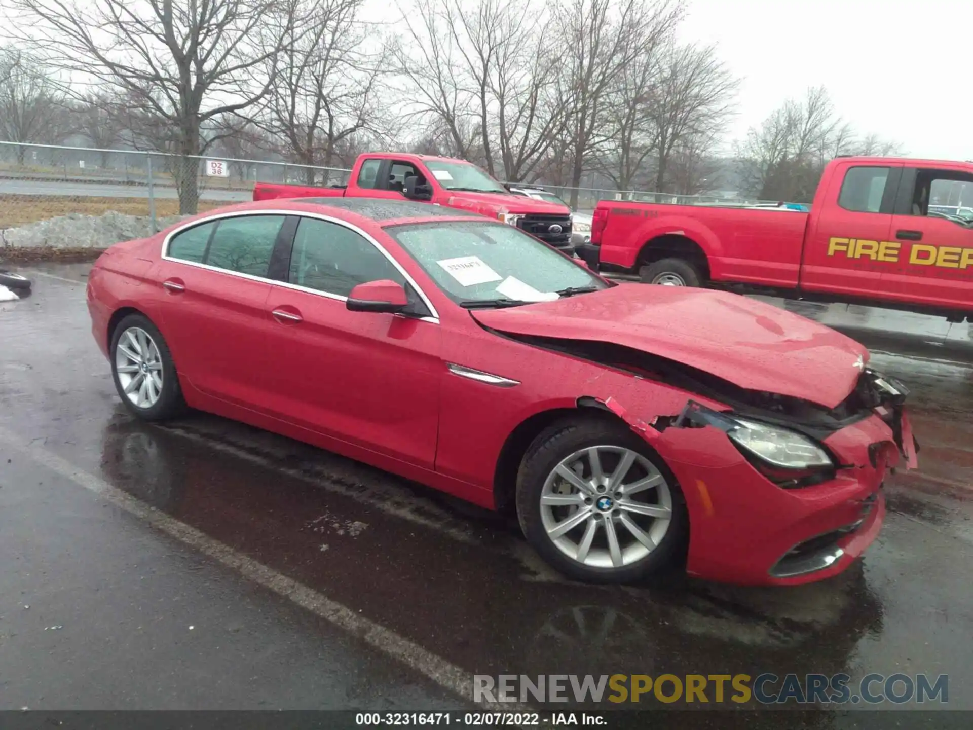 1 Photograph of a damaged car WBA6D2C51KGT73637 BMW 6 SERIES 2019