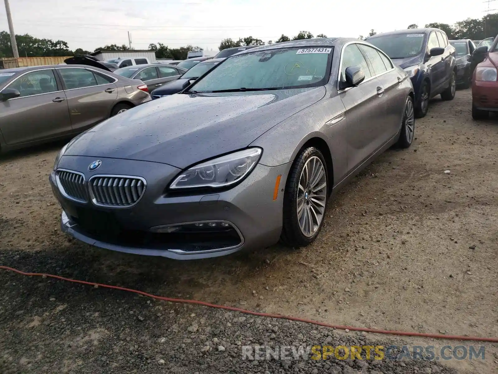 2 Photograph of a damaged car WBA6D6C5XKG388998 BMW 6 SERIES 2019