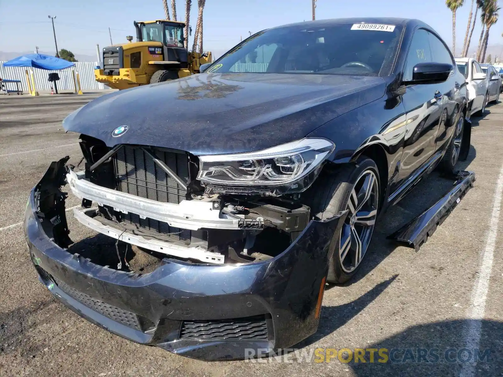 2 Photograph of a damaged car WBAJV6C53KBK08295 BMW 6 SERIES 2019