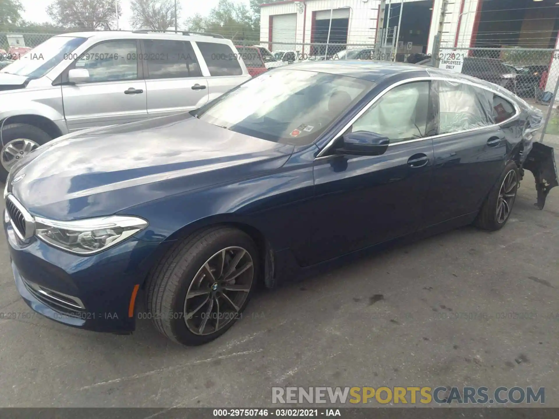 2 Photograph of a damaged car WBAJV6C54KBK08273 BMW 6 SERIES 2019