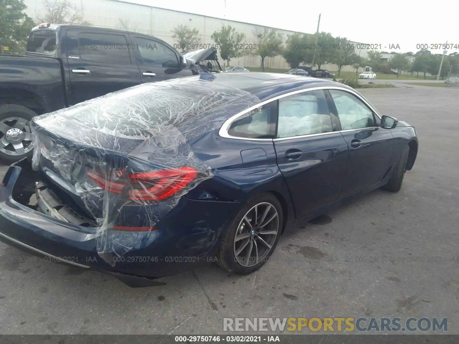 4 Photograph of a damaged car WBAJV6C54KBK08273 BMW 6 SERIES 2019